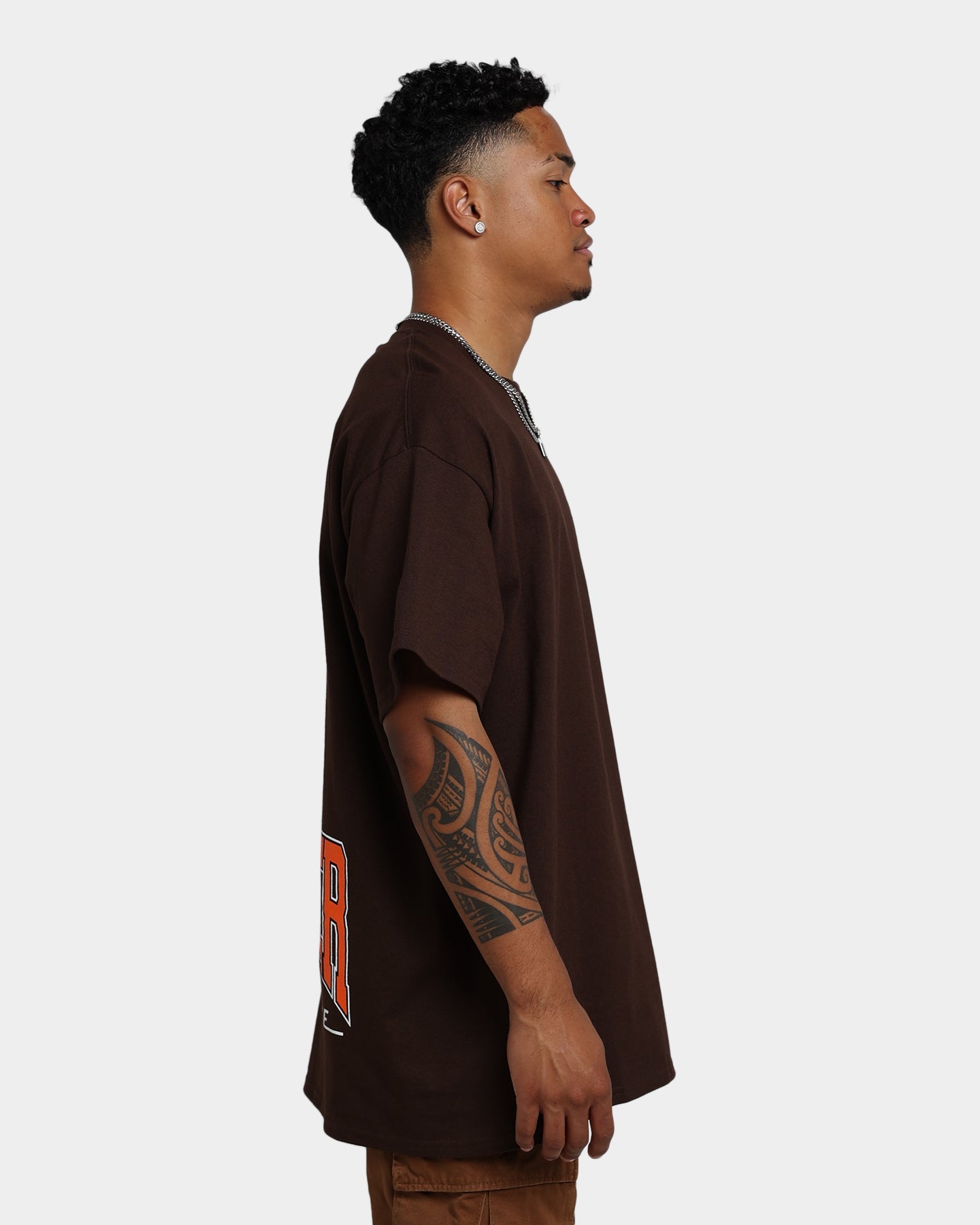 HUF X Thrasher High Point T-Shirt Chocolate