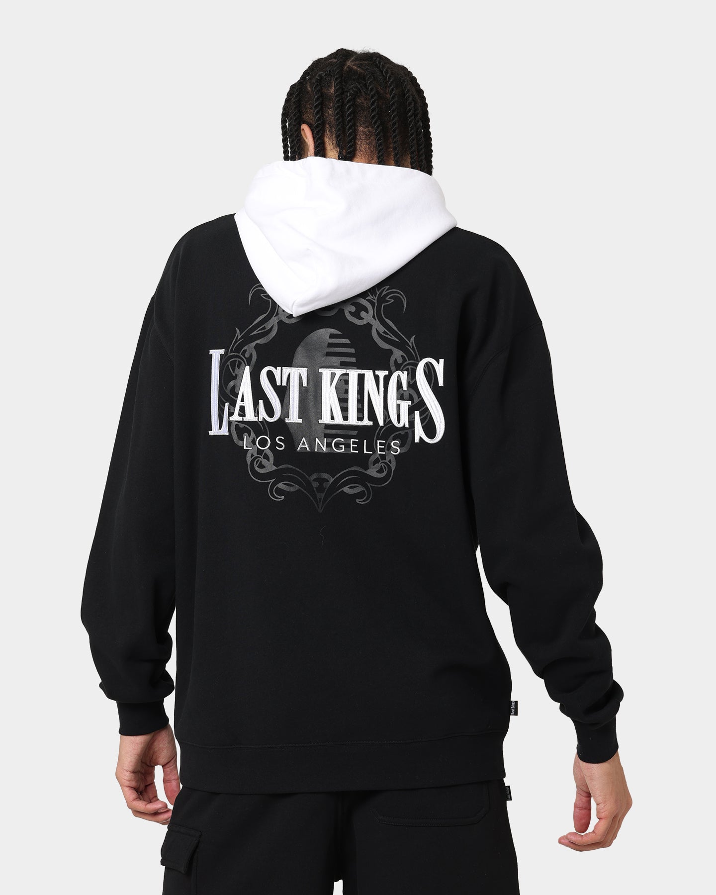 Last Kings Divergence Hoodie Black/White
