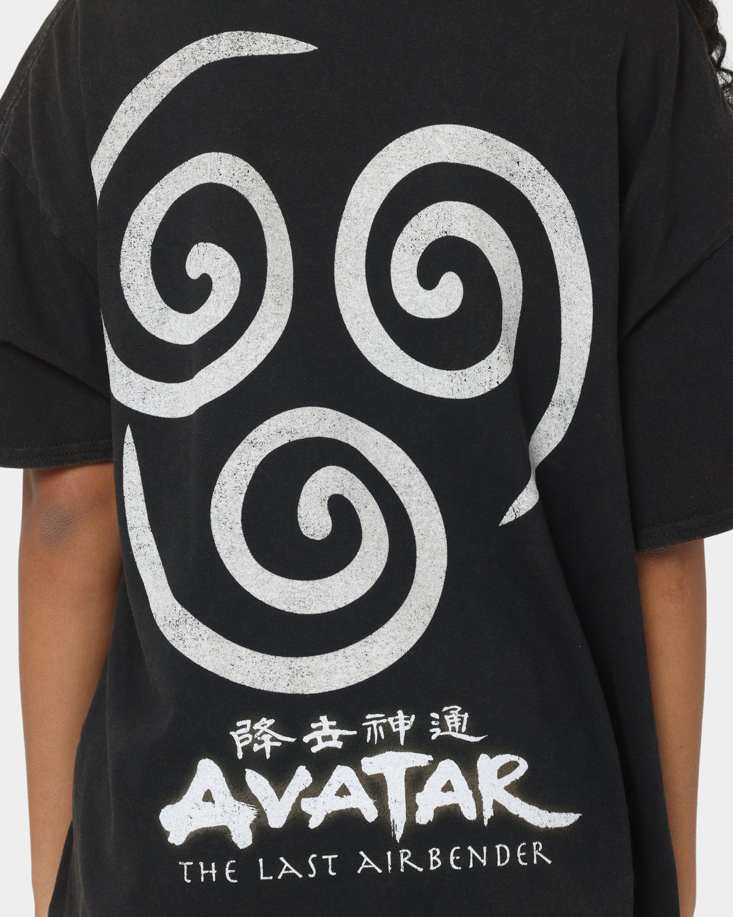 Goat Crew x Avatar: The Last Airbender Air Elements Vintage T-Shirt Black Wash