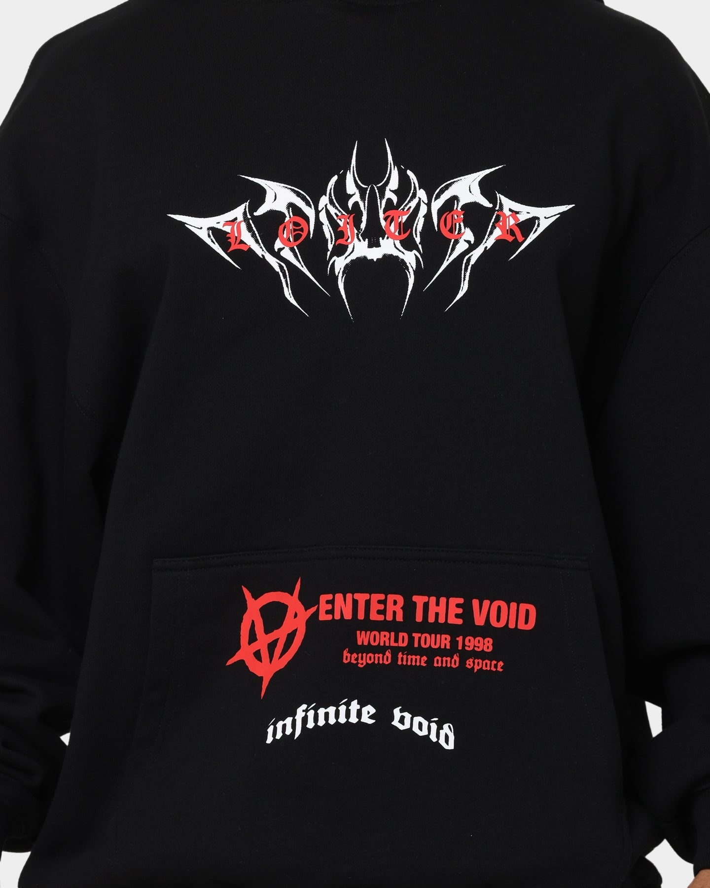 Loiter Infinite Void Hoodie Black