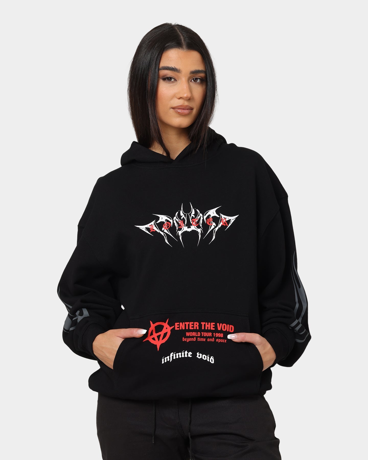Loiter Infinite Void Hoodie Black