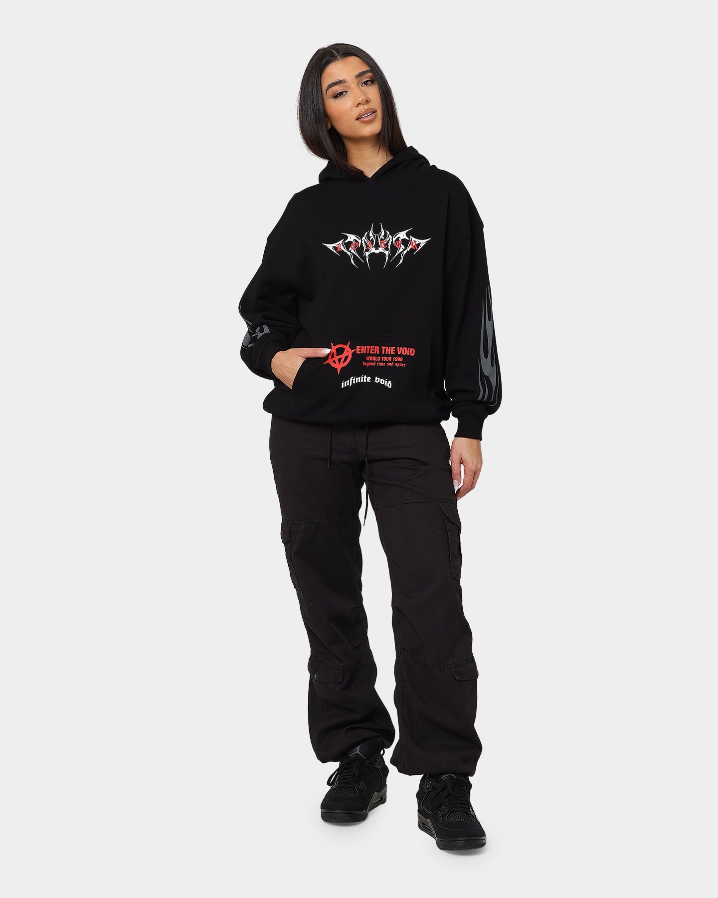 Loiter Infinite Void Hoodie Black
