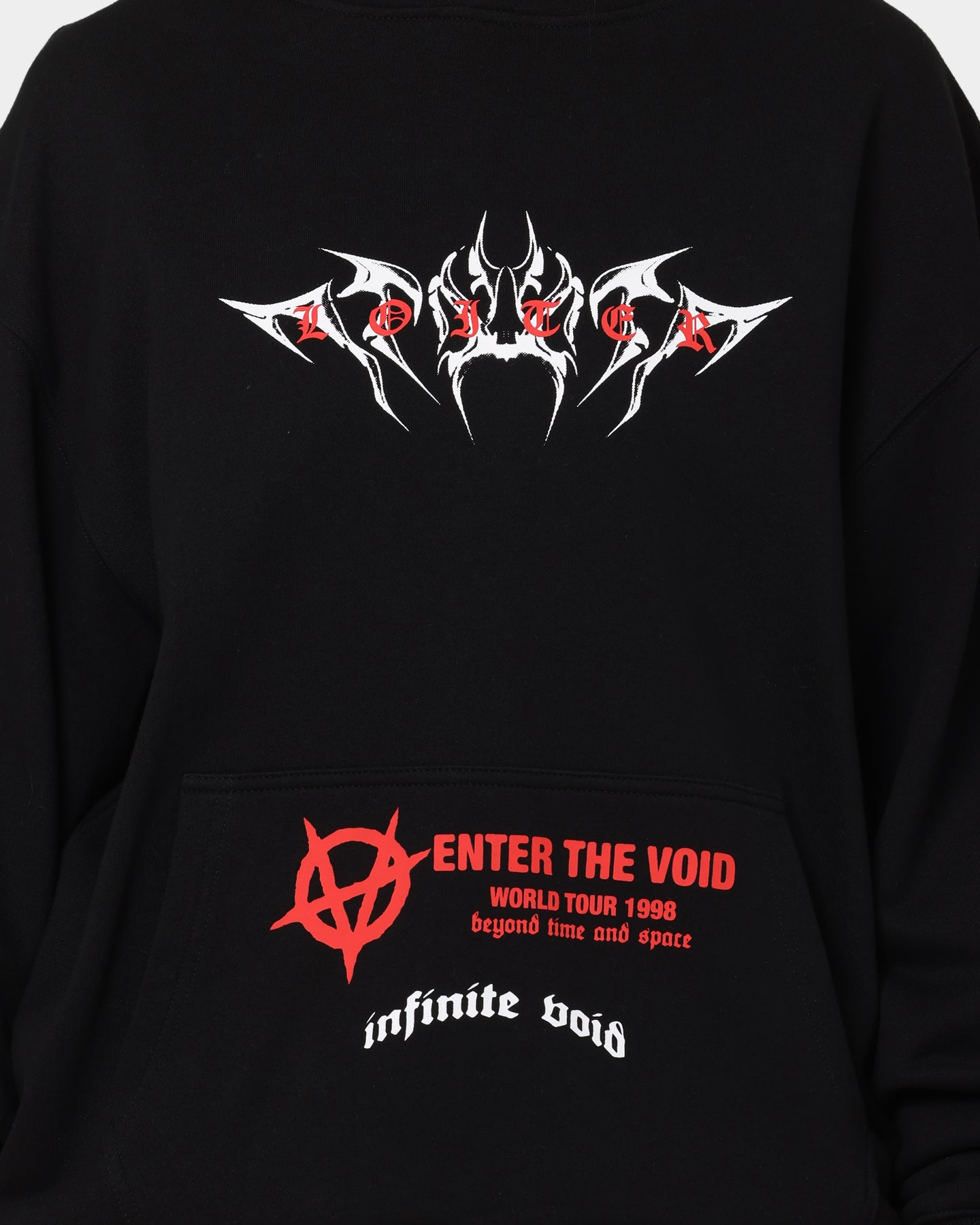 Loiter Infinite Void Hoodie Black