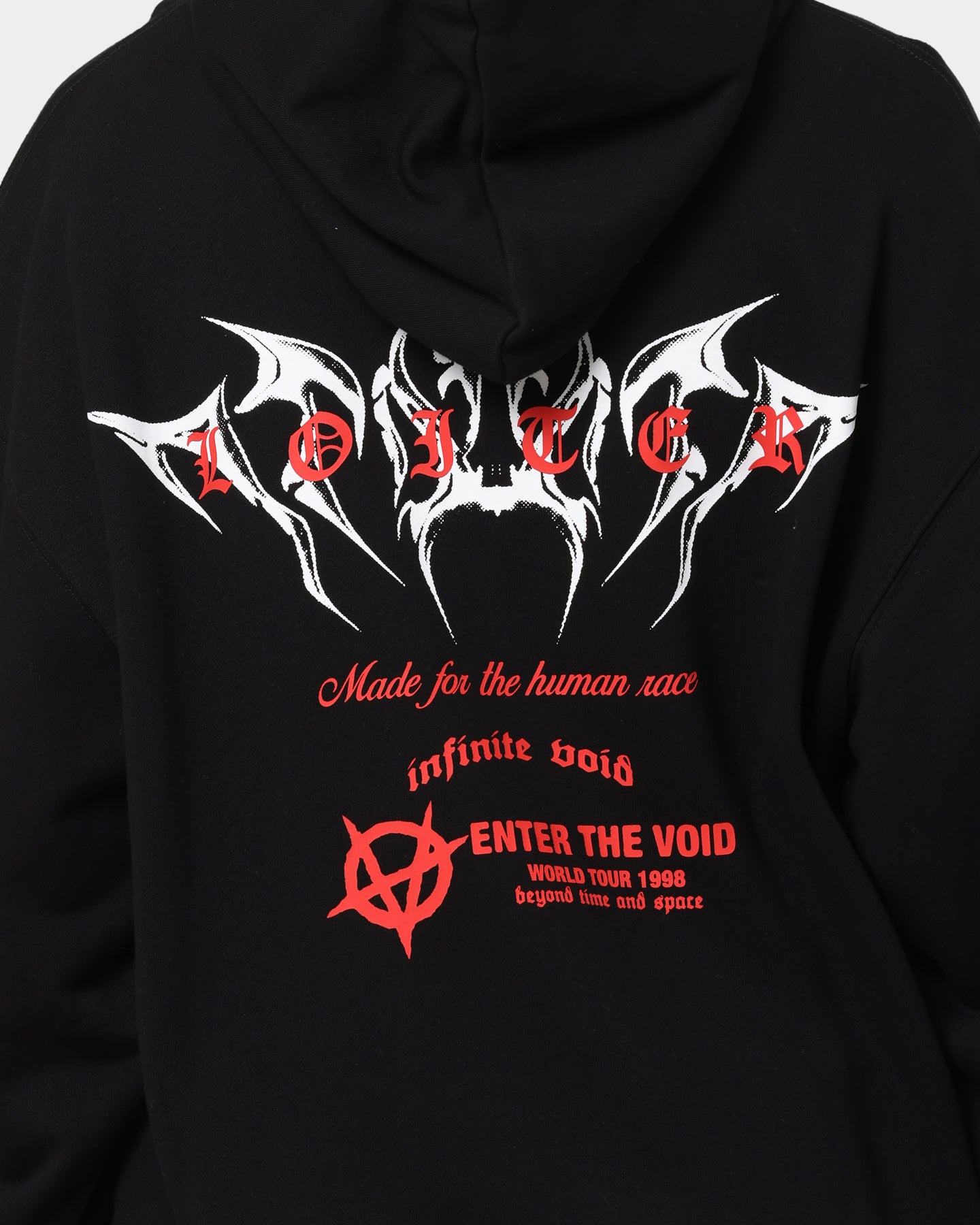 Loiter Infinite Void Hoodie Black