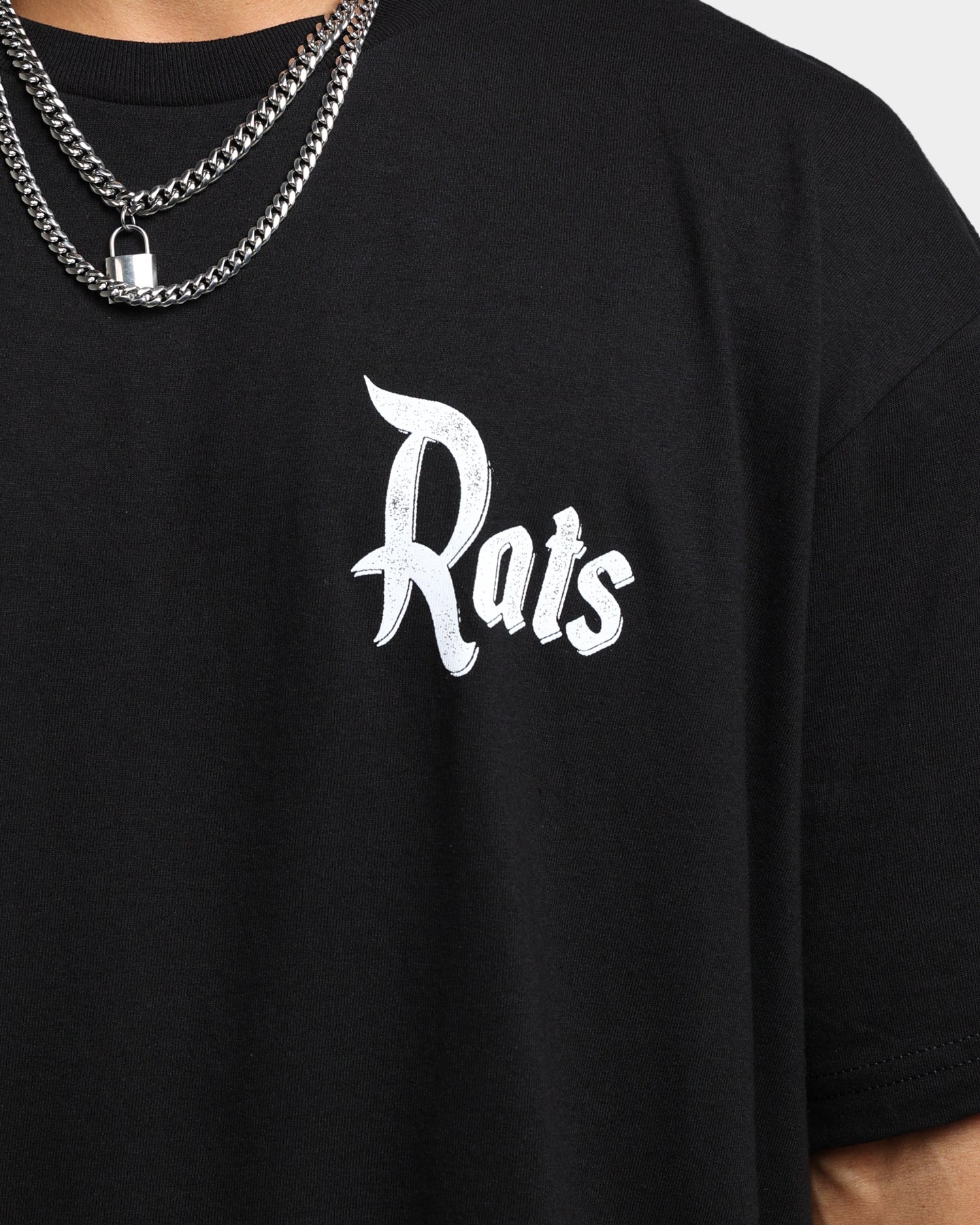 Rats Get Fat Rats Magic T-Shirt Black