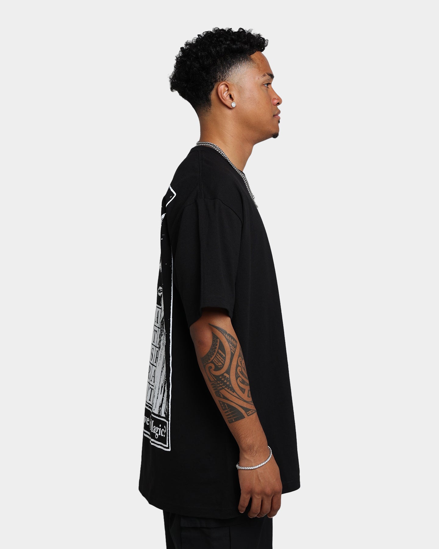 Rats Get Fat Rats Magic T-Shirt Black