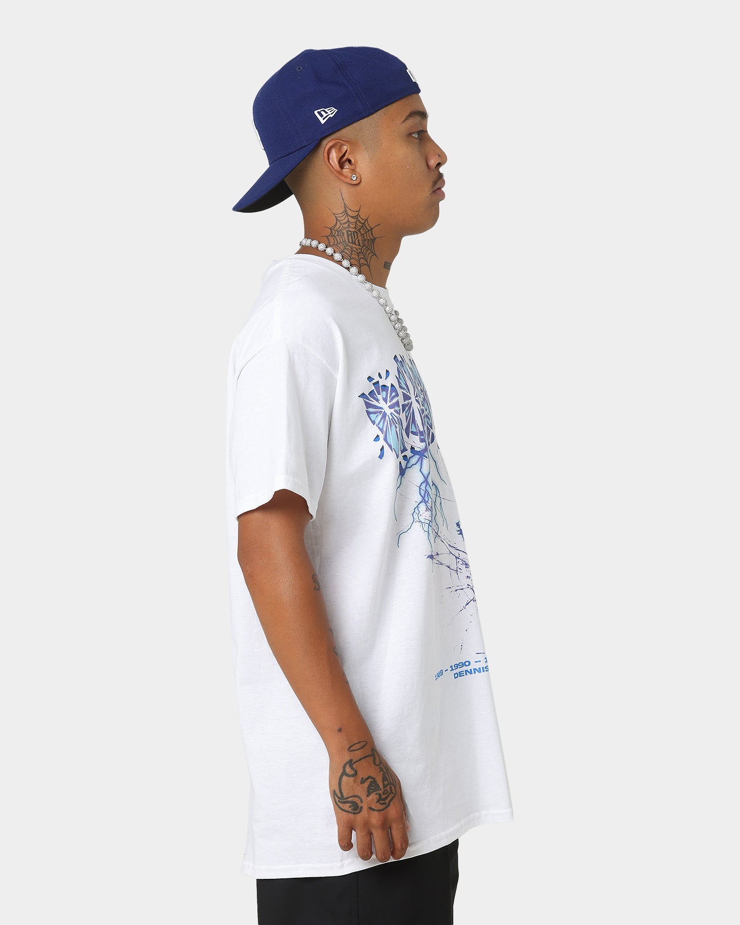 Rodman Brand Broken Glass T-Shirt White