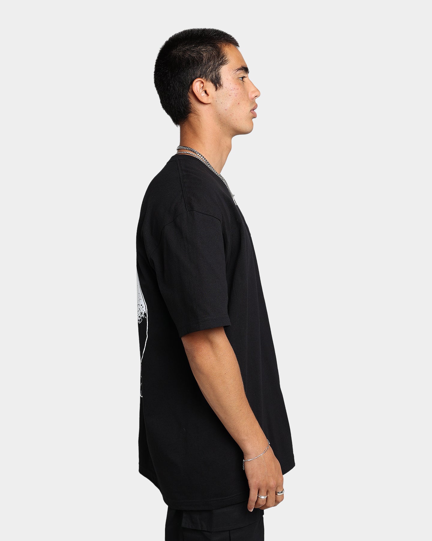 Rats Get Fat X Funeral French FF Reaper T-Shirt Black