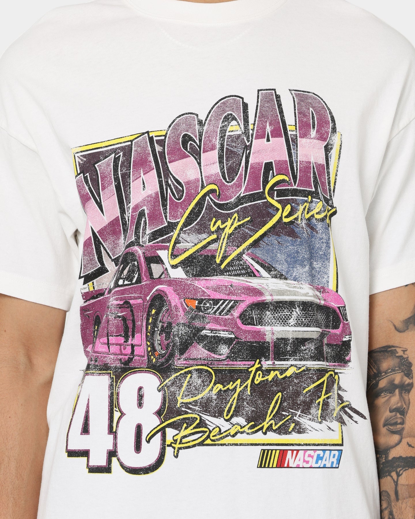 NASCAR Daytona Cup Series T-Shirt Vintage White