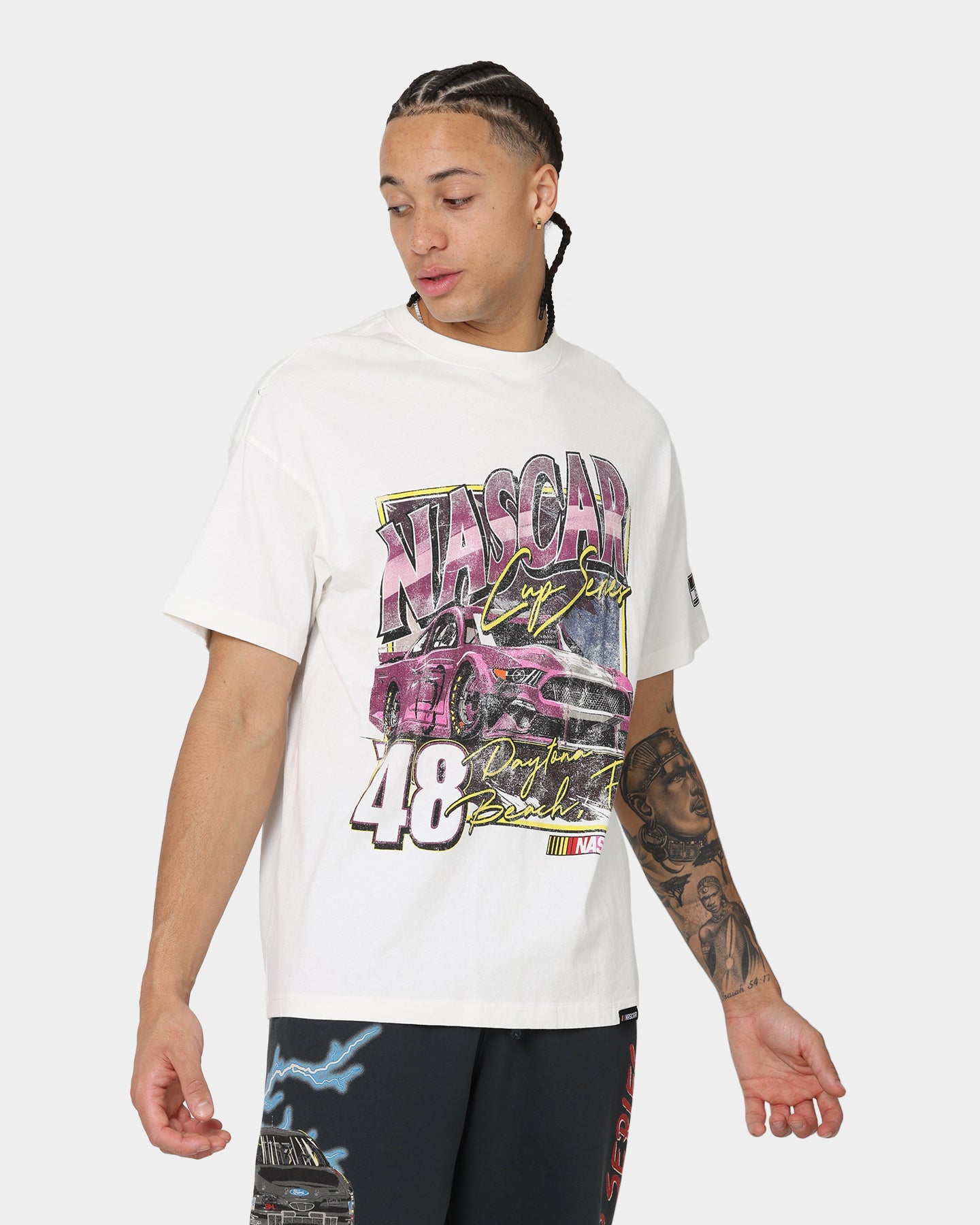 NASCAR Daytona Cup Series T-Shirt Vintage White