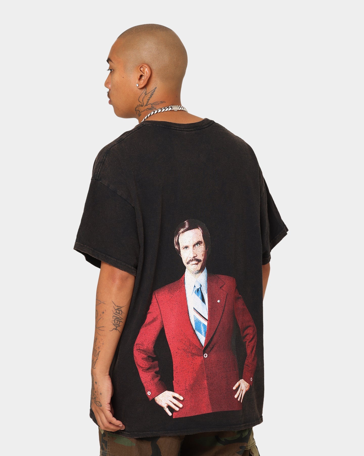 American Thrift American Thrift X Anchorman Anchorman T-Shirt Black Wash