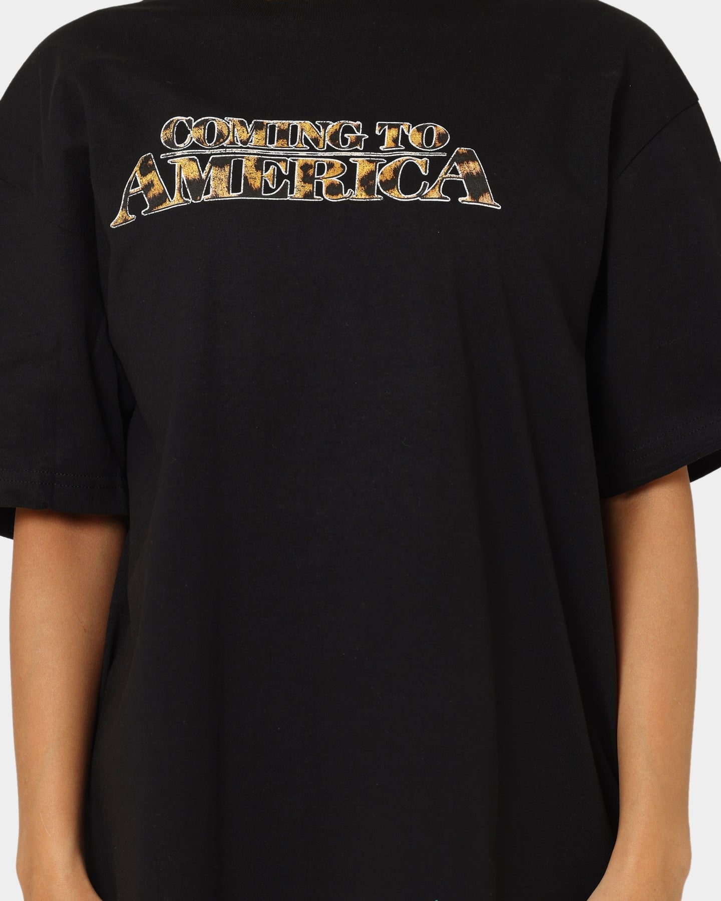 73Studio X Coming To America Coming To America T-Shirt Black