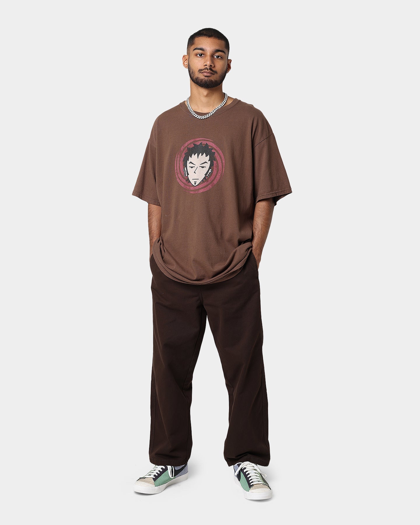 American Thrift X Daria Trent Lane Vintage T-Shirt Brown