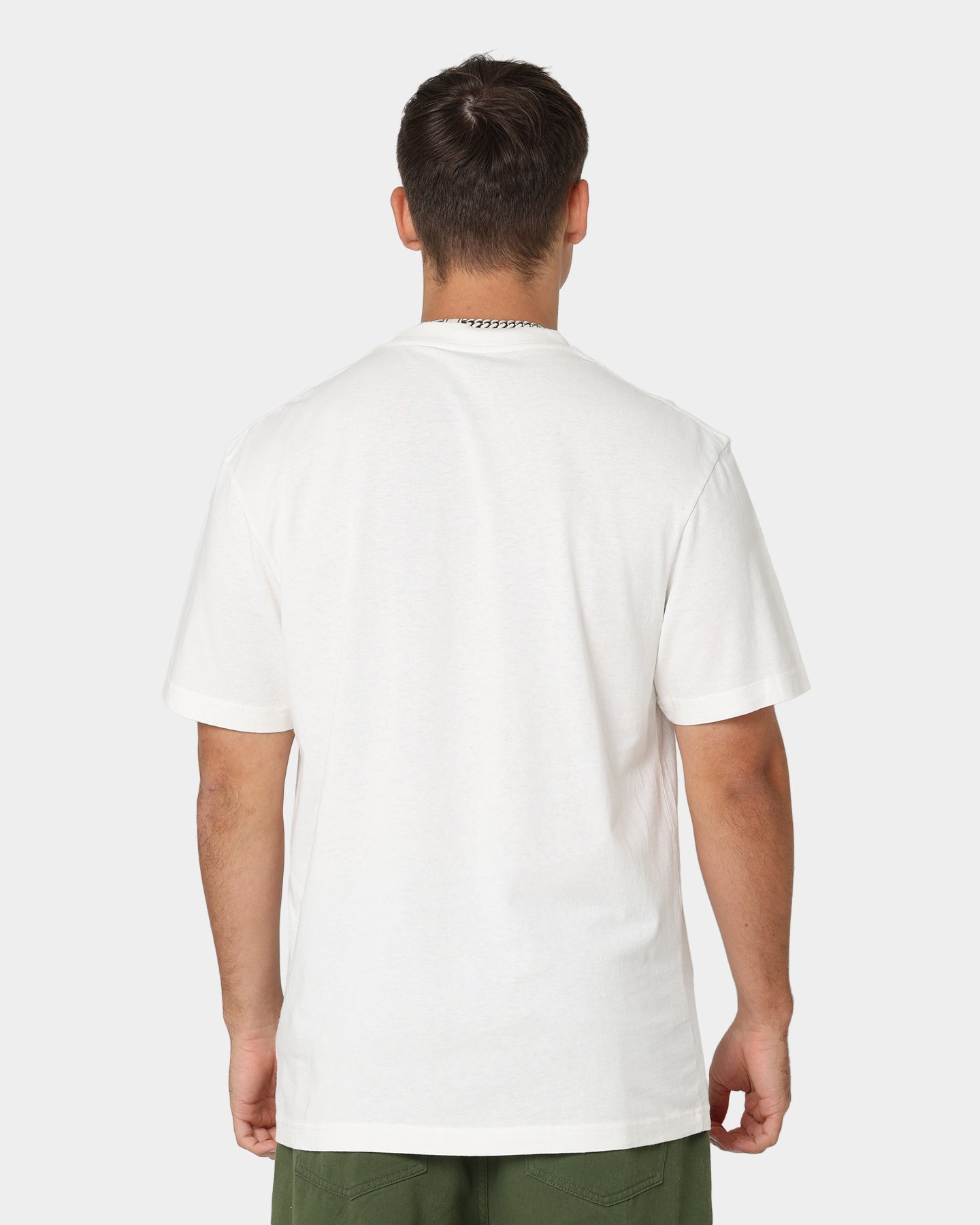 Mitchell & Ness UNC Tar Heels XL Arch Vintage T-Shirt Vintage White