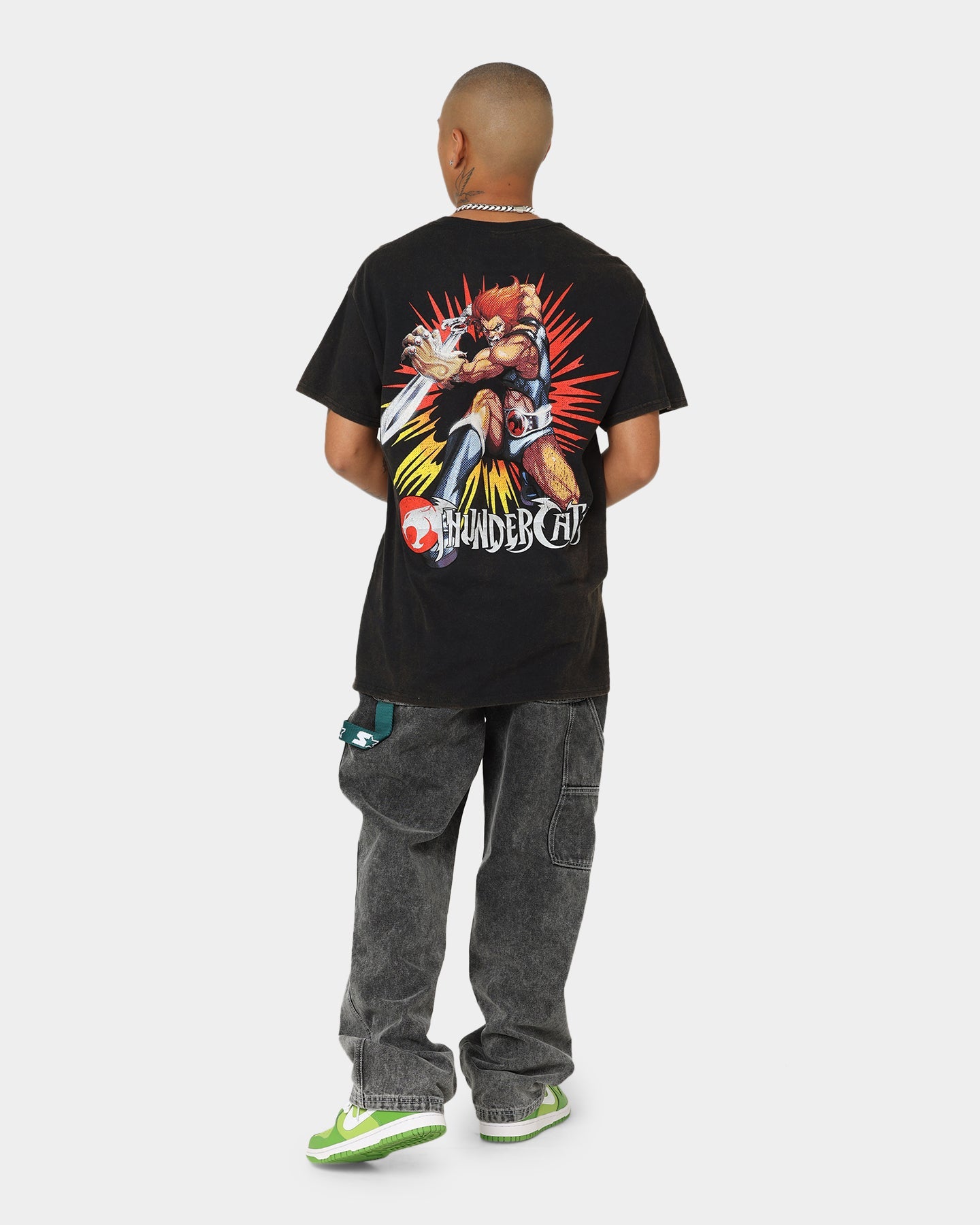 American Thrift Thundercats Vintage T-Shirt Black Wash