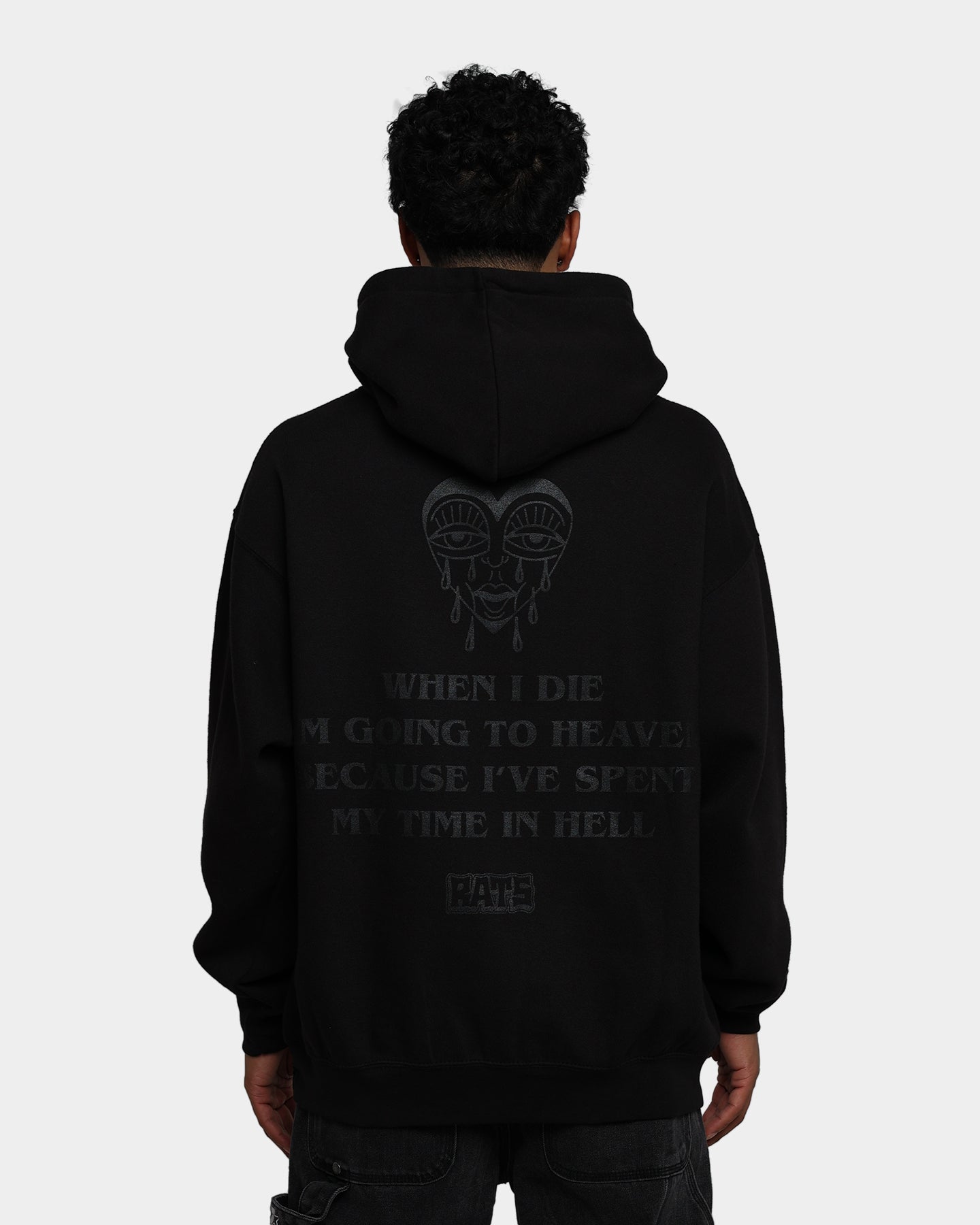 Rats Get Fat When I Die Hoodie Black