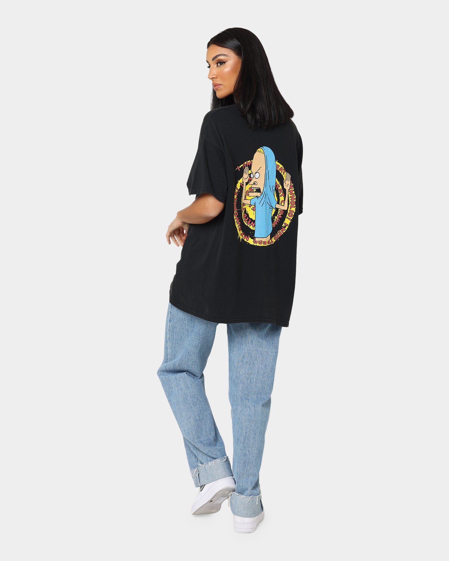 American Thrift American Thrift X Beavis & Butthead Cornholio Vintage T-Shirt Black Wash