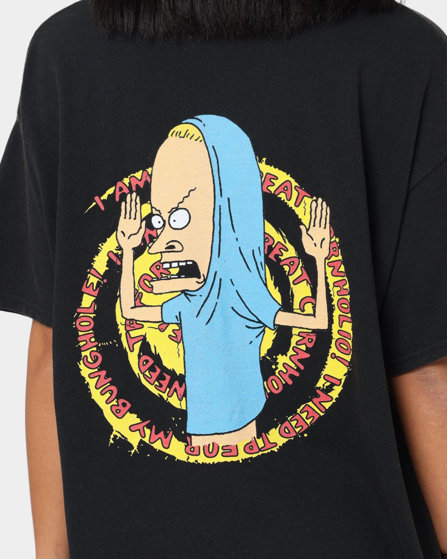 American Thrift American Thrift X Beavis & Butthead Cornholio Vintage T-Shirt Black Wash