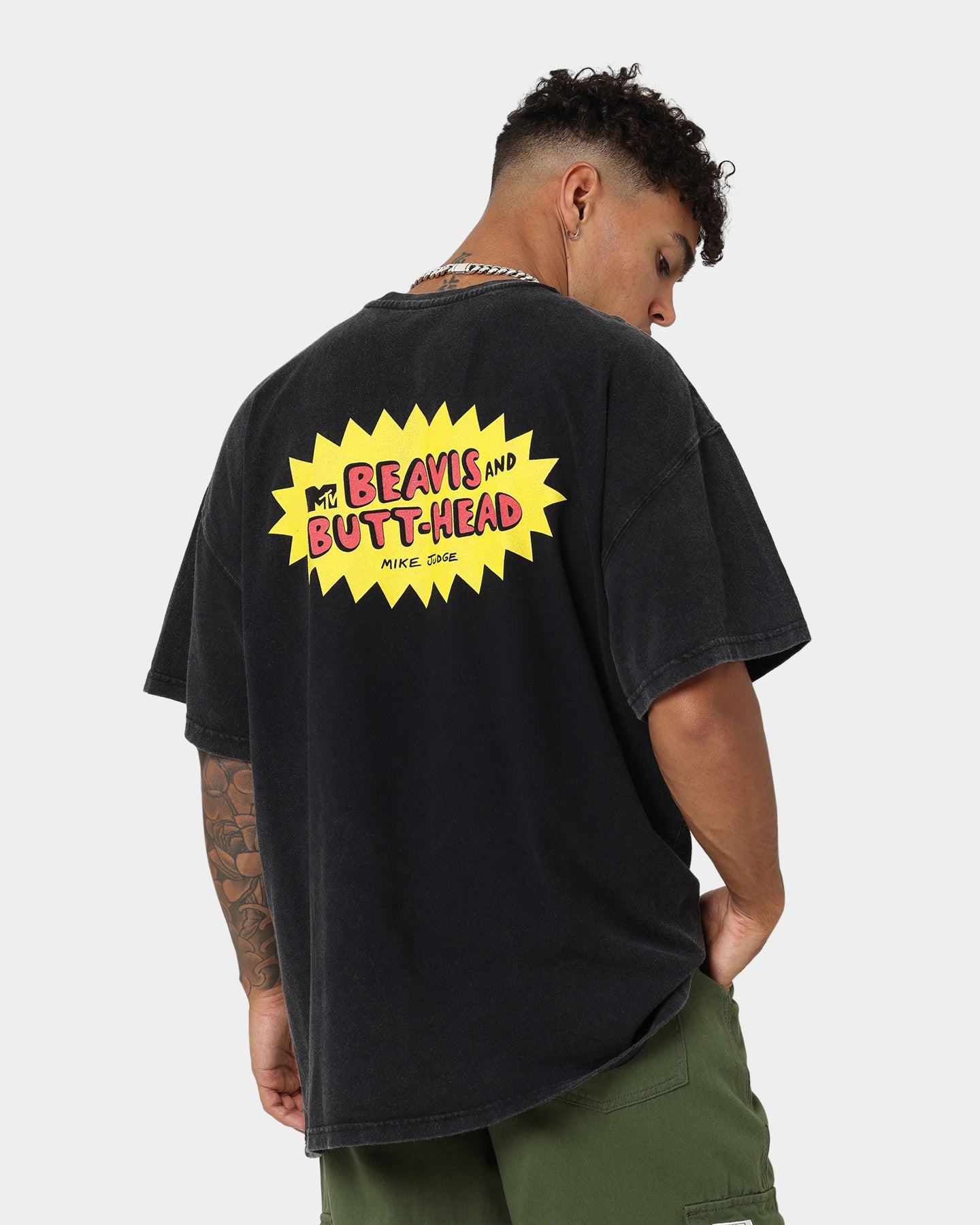 American Thrift American Thrift X Beavis & Butthead Rock T-Shirt Vintage Black