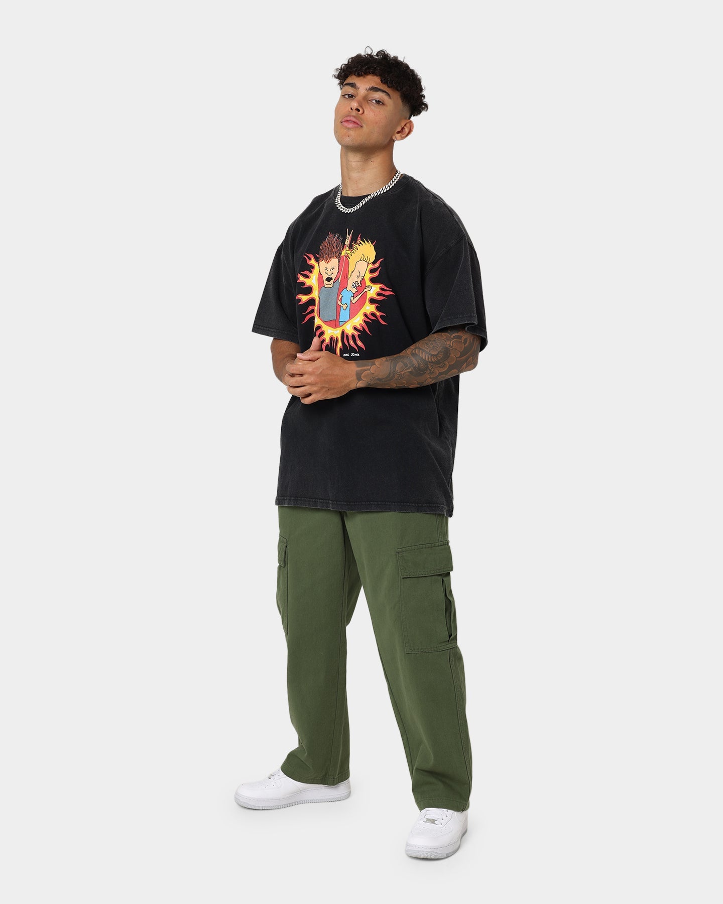 American Thrift American Thrift X Beavis & Butthead Rock T-Shirt Vintage Black