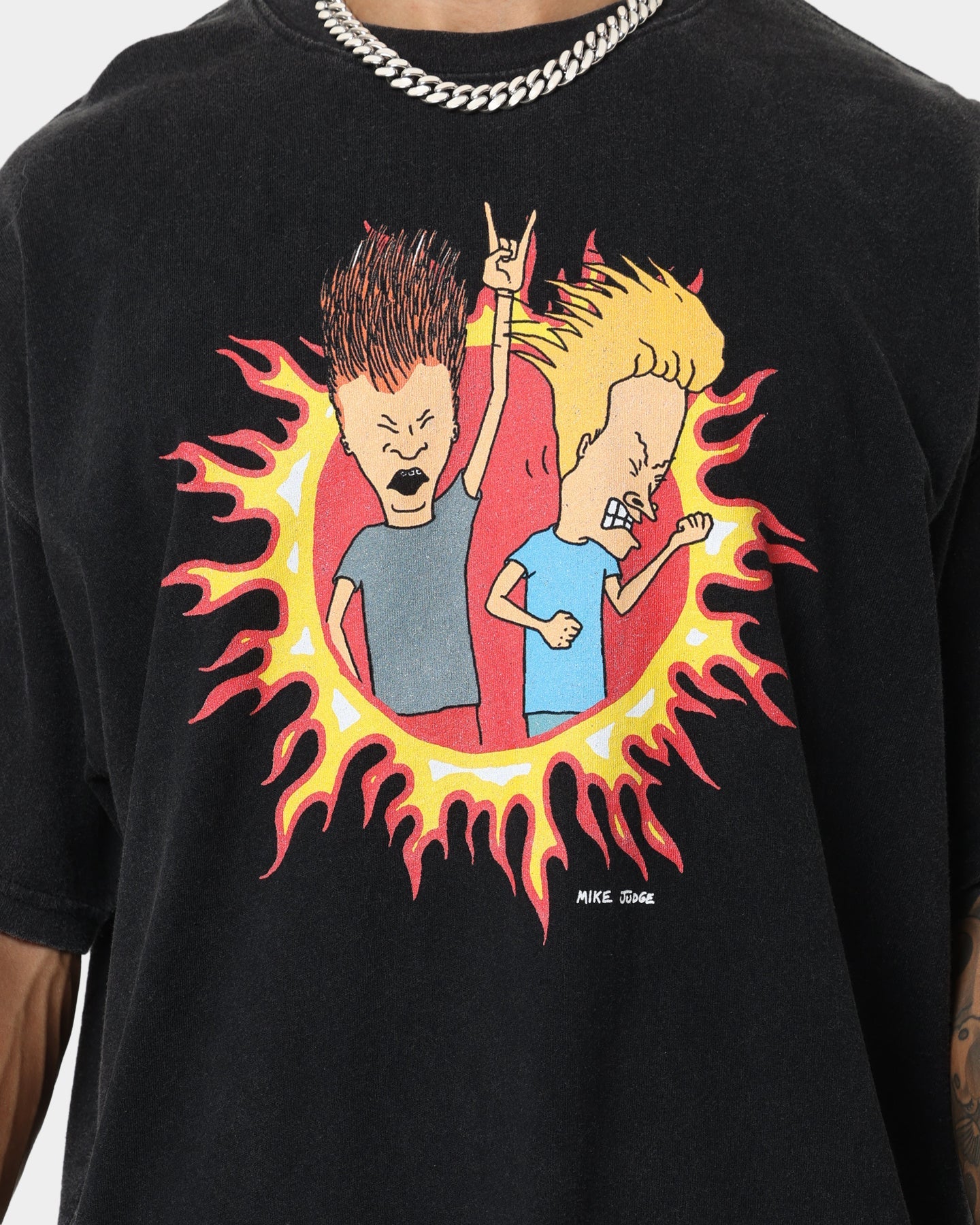 American Thrift American Thrift X Beavis & Butthead Rock T-Shirt Vintage Black
