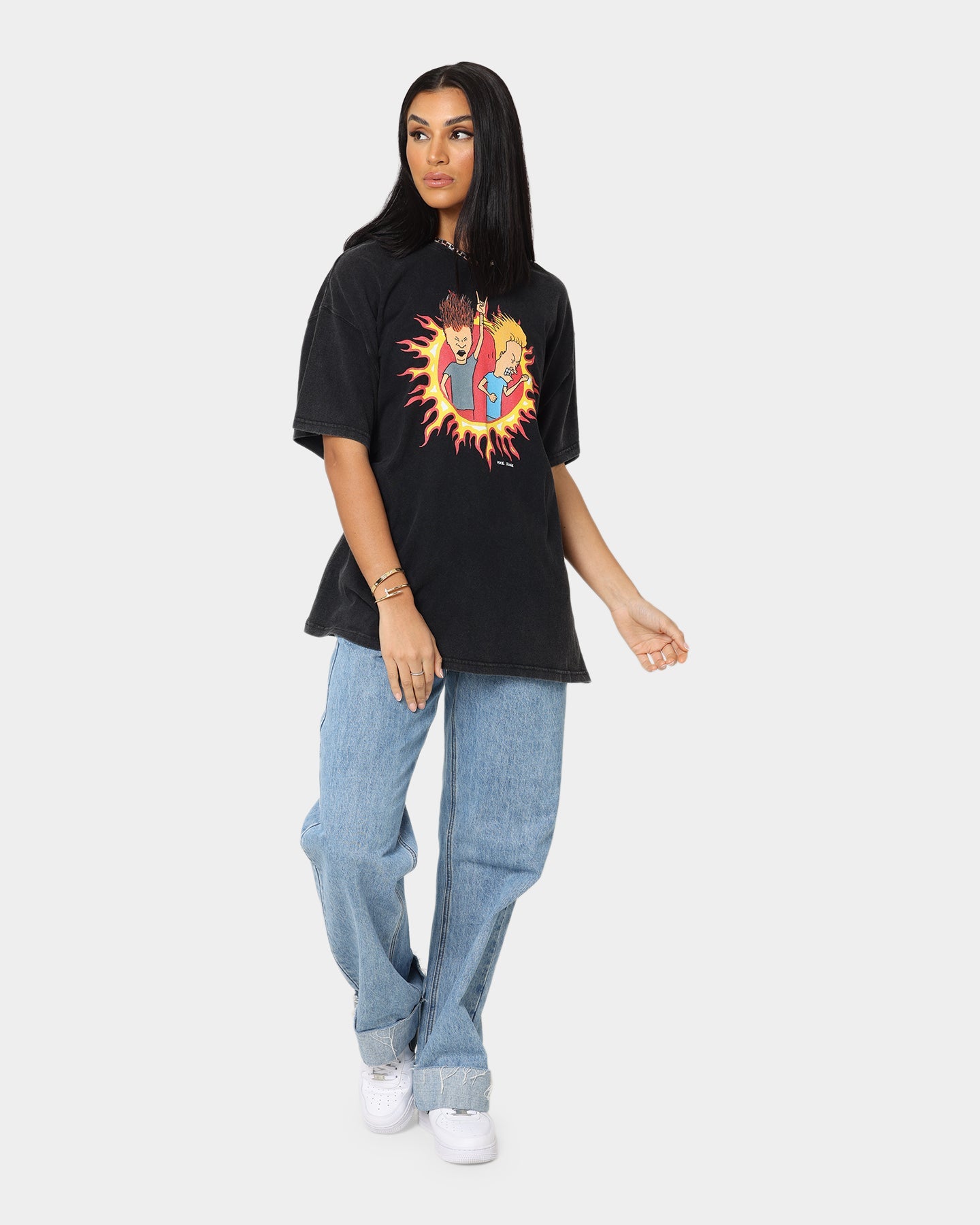 American Thrift American Thrift X Beavis & Butthead Rock T-Shirt Vintage Black