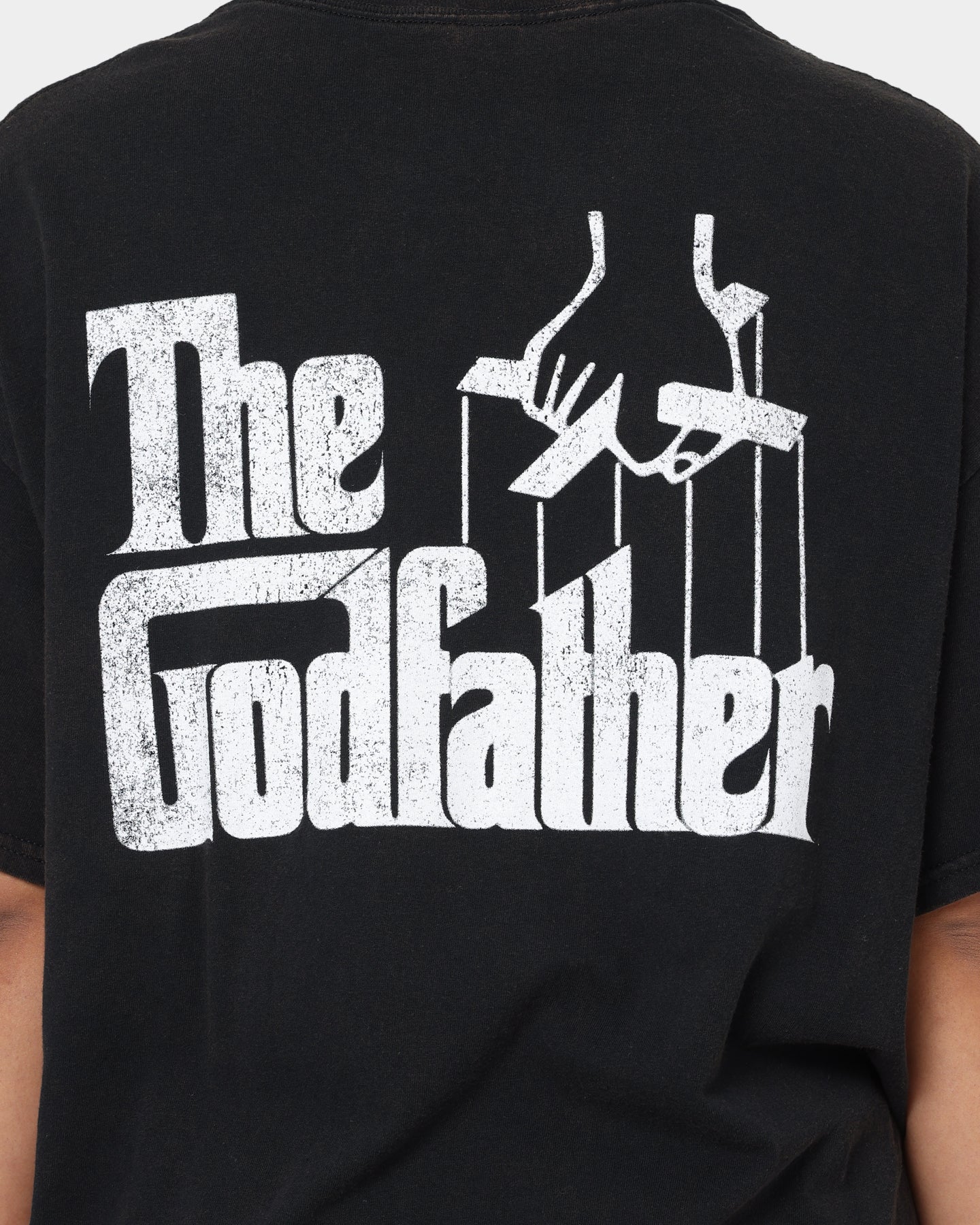American Thrift X The Godfather The Don Vintage T-Shirt Black Wash