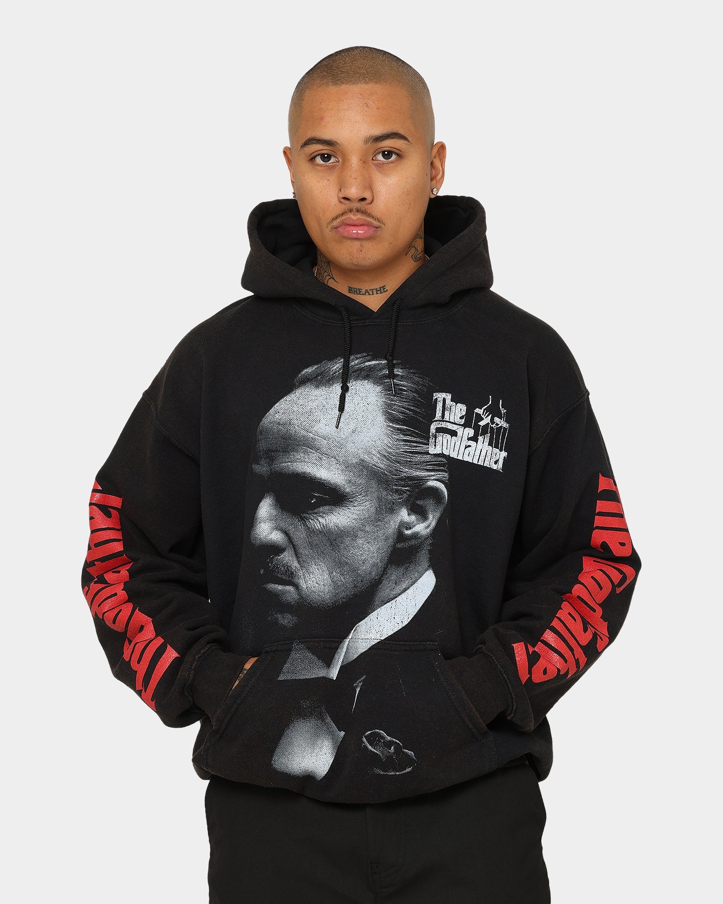 American Thrift X The Godfather The Godfather Vintage Hoodie Black Wash