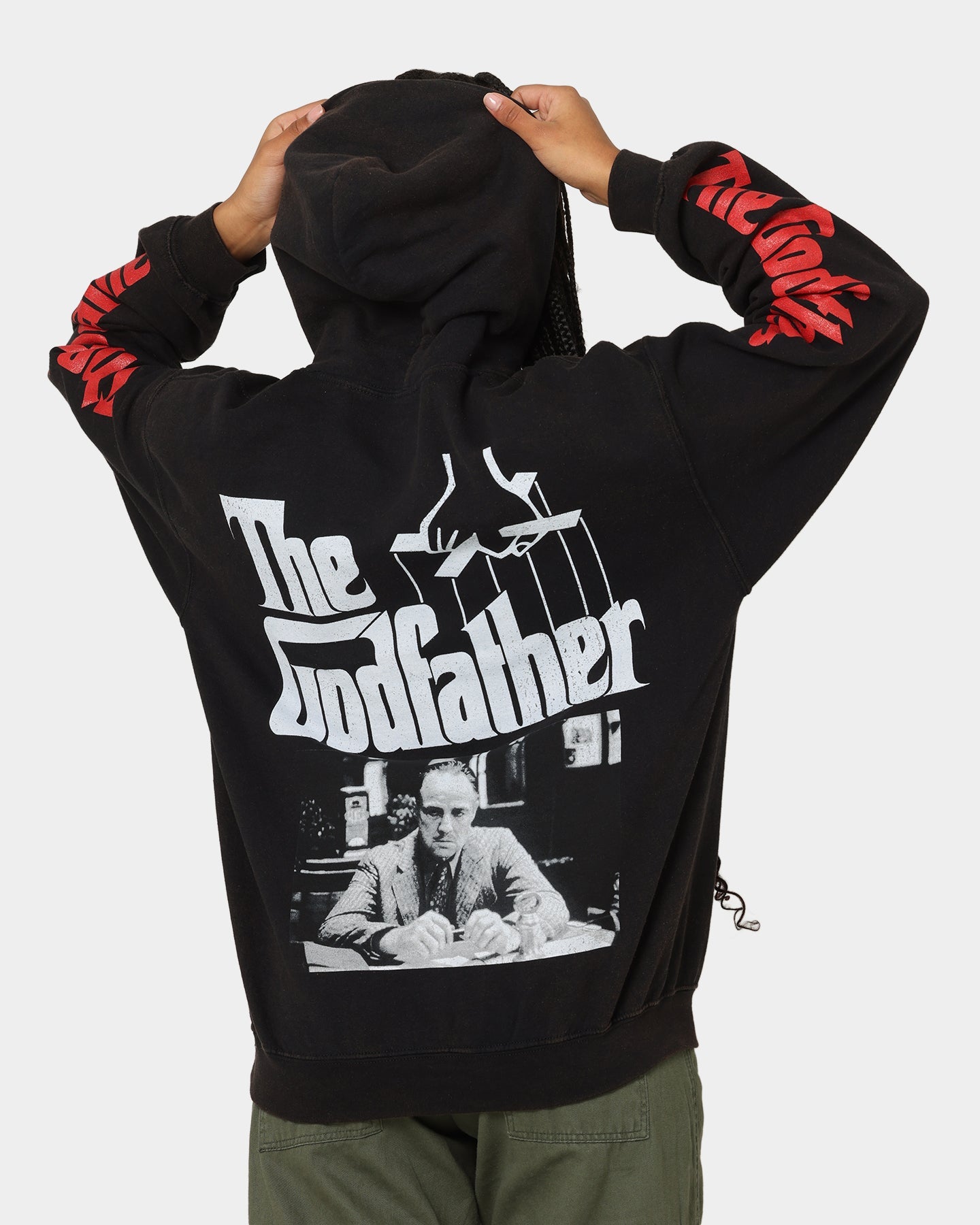 American Thrift X The Godfather The Godfather Vintage Hoodie Black Wash