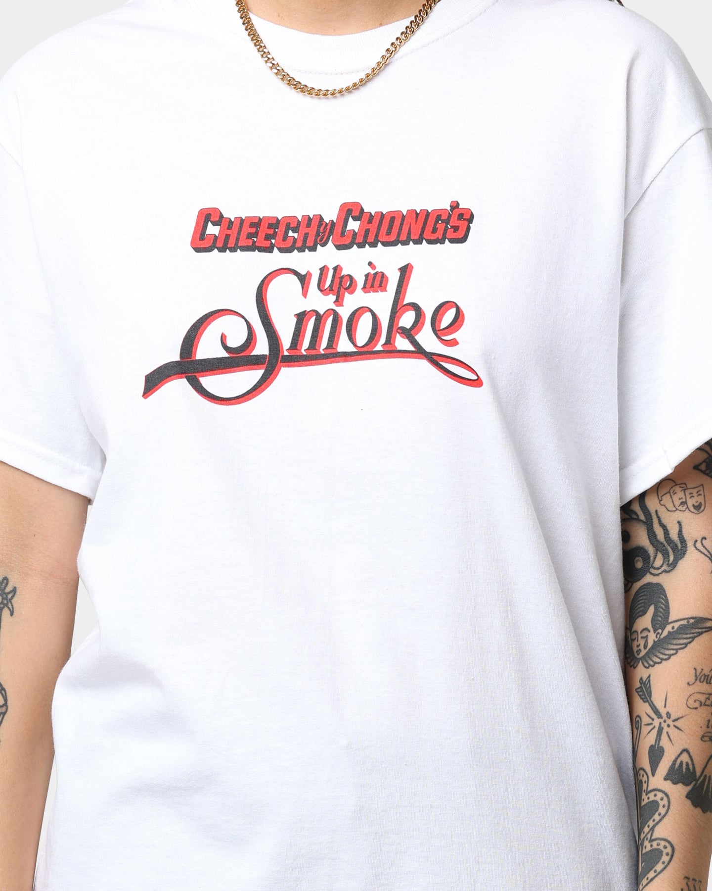 American Thrift X 420 Up In Smoke T-Shirt White