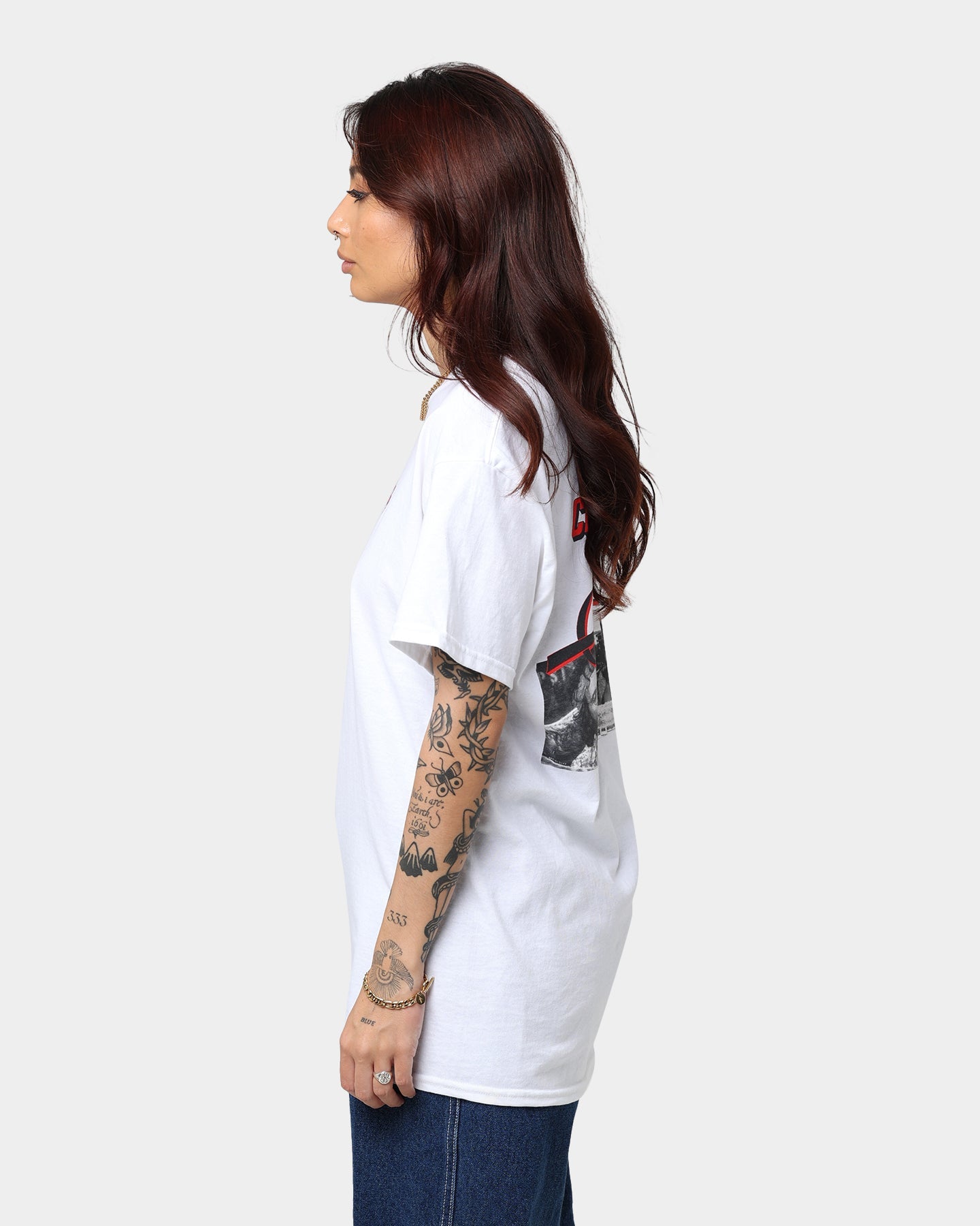 American Thrift X 420 Up In Smoke T-Shirt White