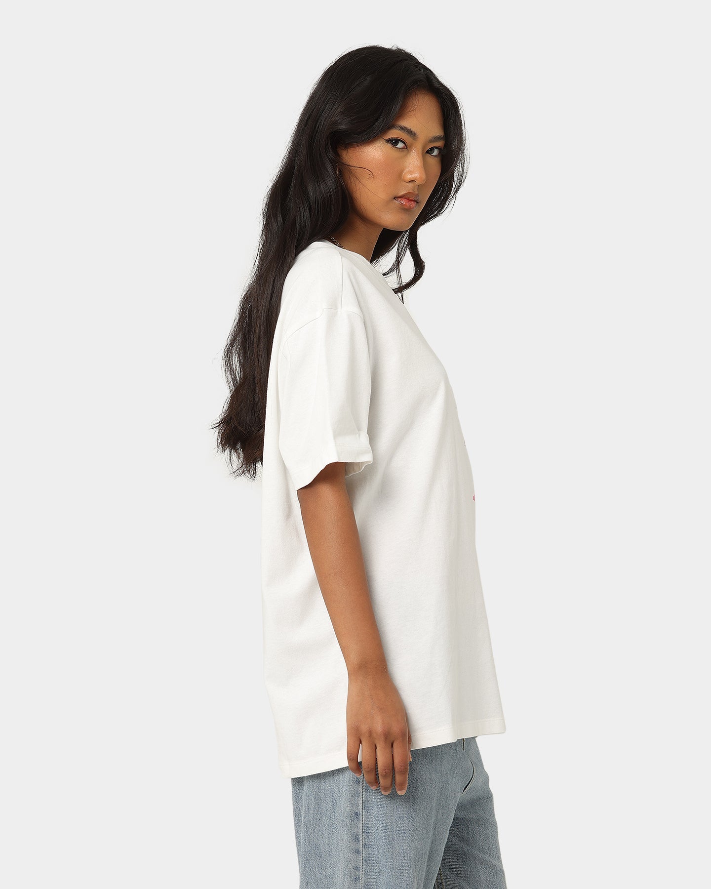 Tommy Jeans Women's Oversized Bold T-Shirt Ecru