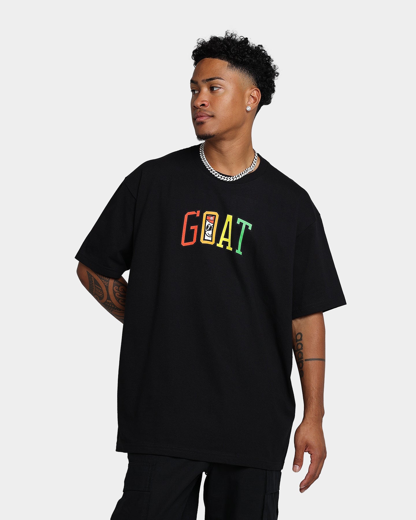 Goat Crew Don't H8 T-Shirt Off Black