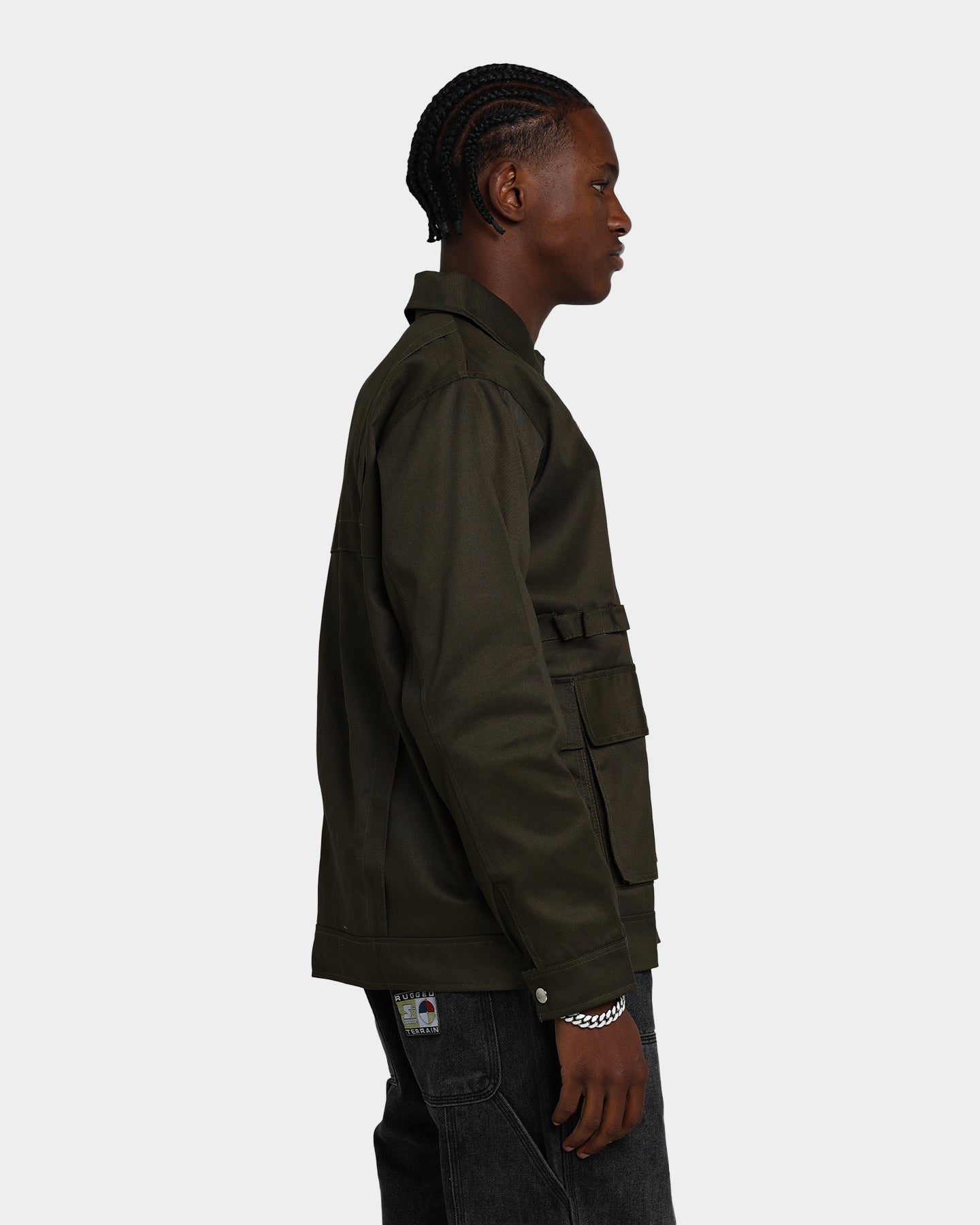 Homesick Formula Cargo Jacket Olive