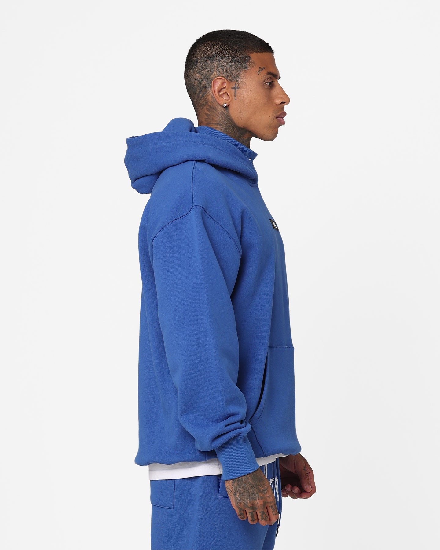 Fallen Breed Signature Logo Hoodie Sapphire Blue