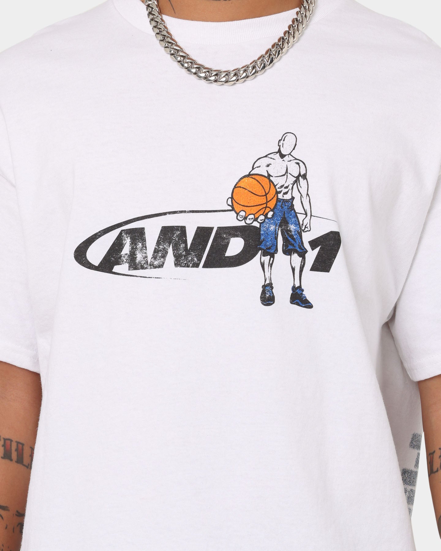 AND1 Respect T-Shirt White