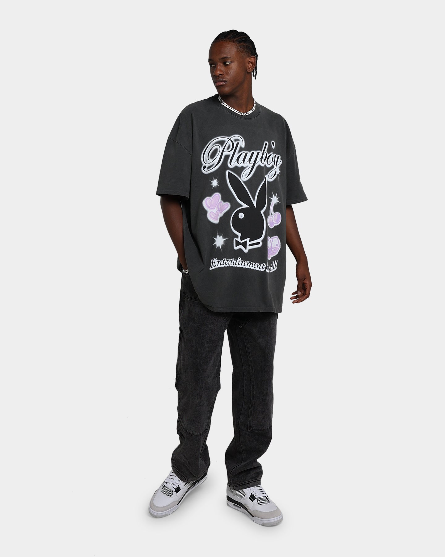 Playboy By CK Entertainment For All T-Shirt Vintage Black