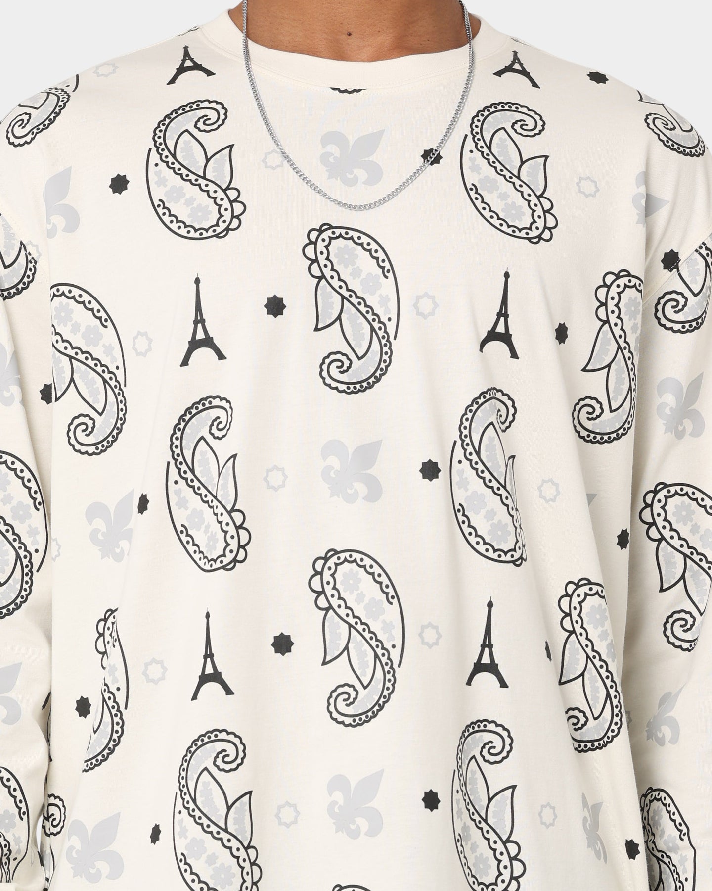 Carré Big Bandana Oversized T-Shirt Off White