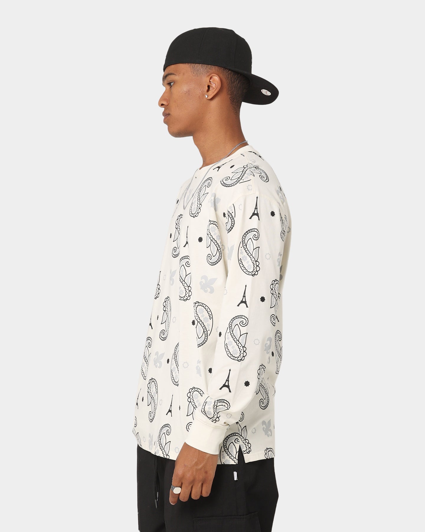 Carré Big Bandana Oversized T-Shirt Off White