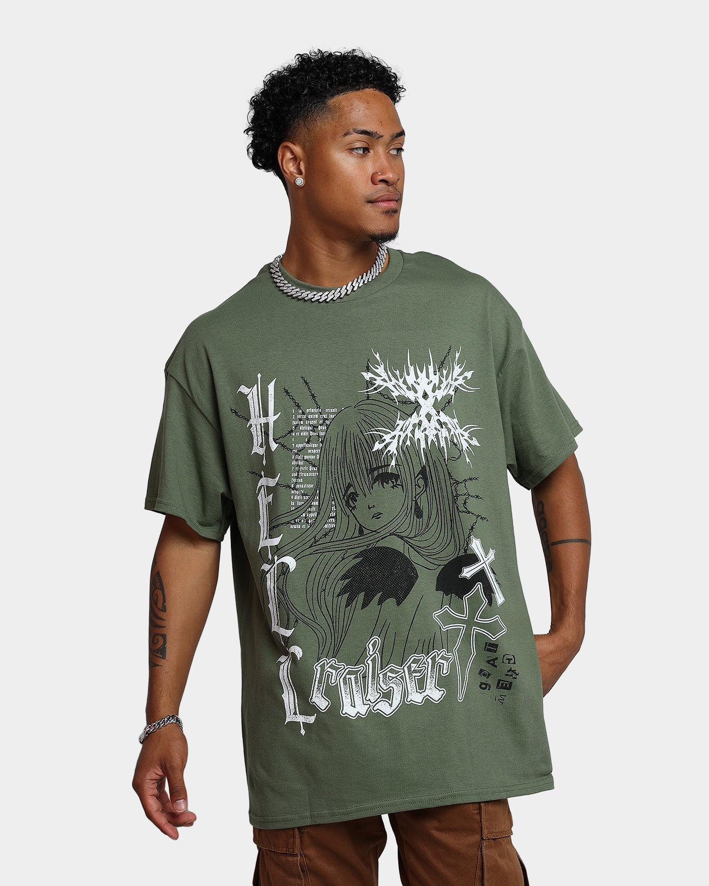 Goat Crew Hellraiser T-Shirt Military Green