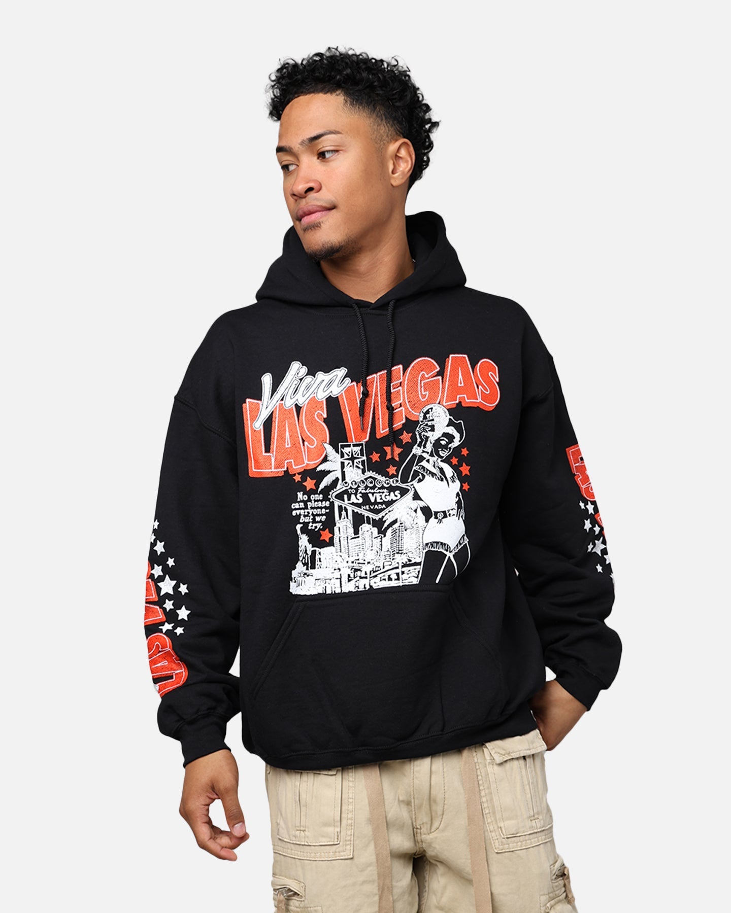 American Thrift Viva Las Vegas Hoodie Black