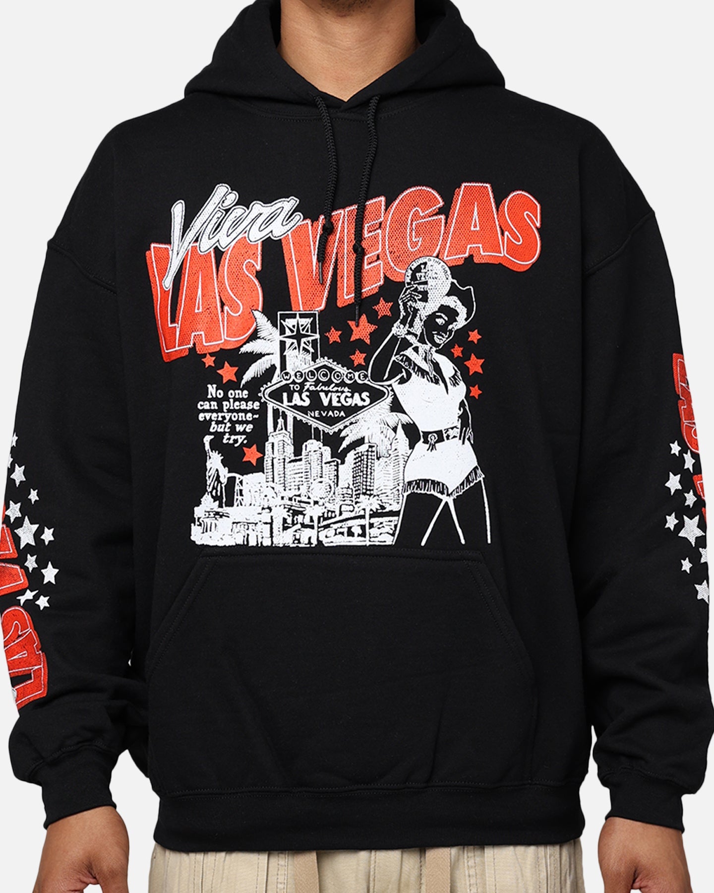 American Thrift Viva Las Vegas Hoodie Black