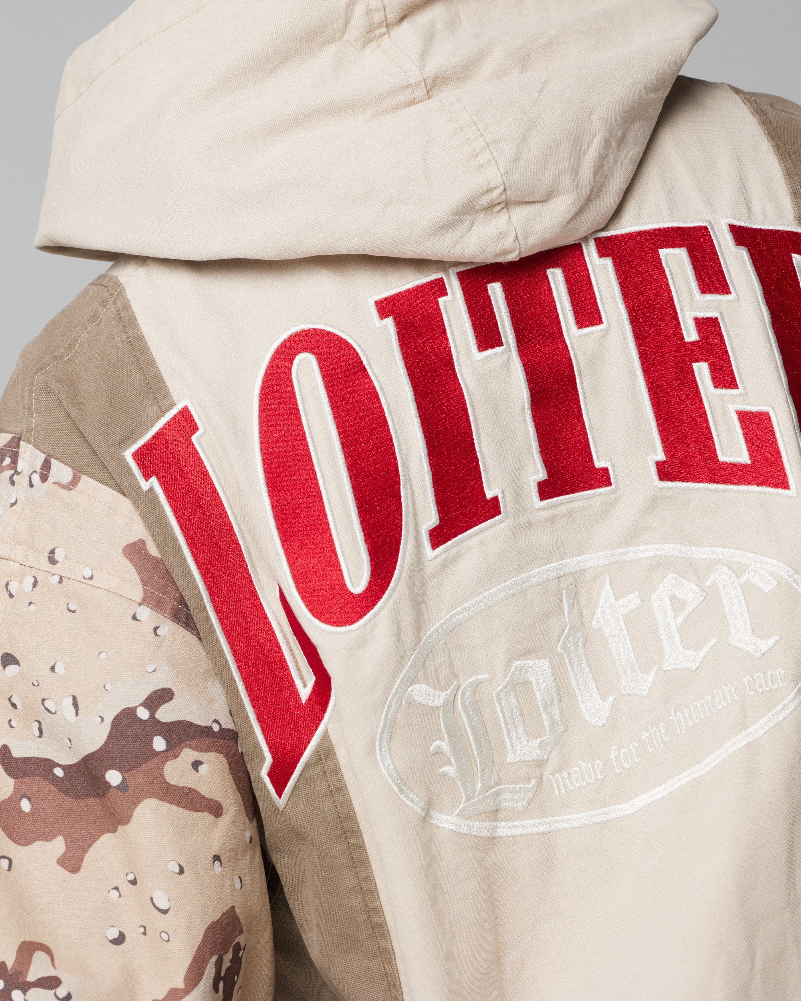 Loiter Splinter Hoodie Desert Camo