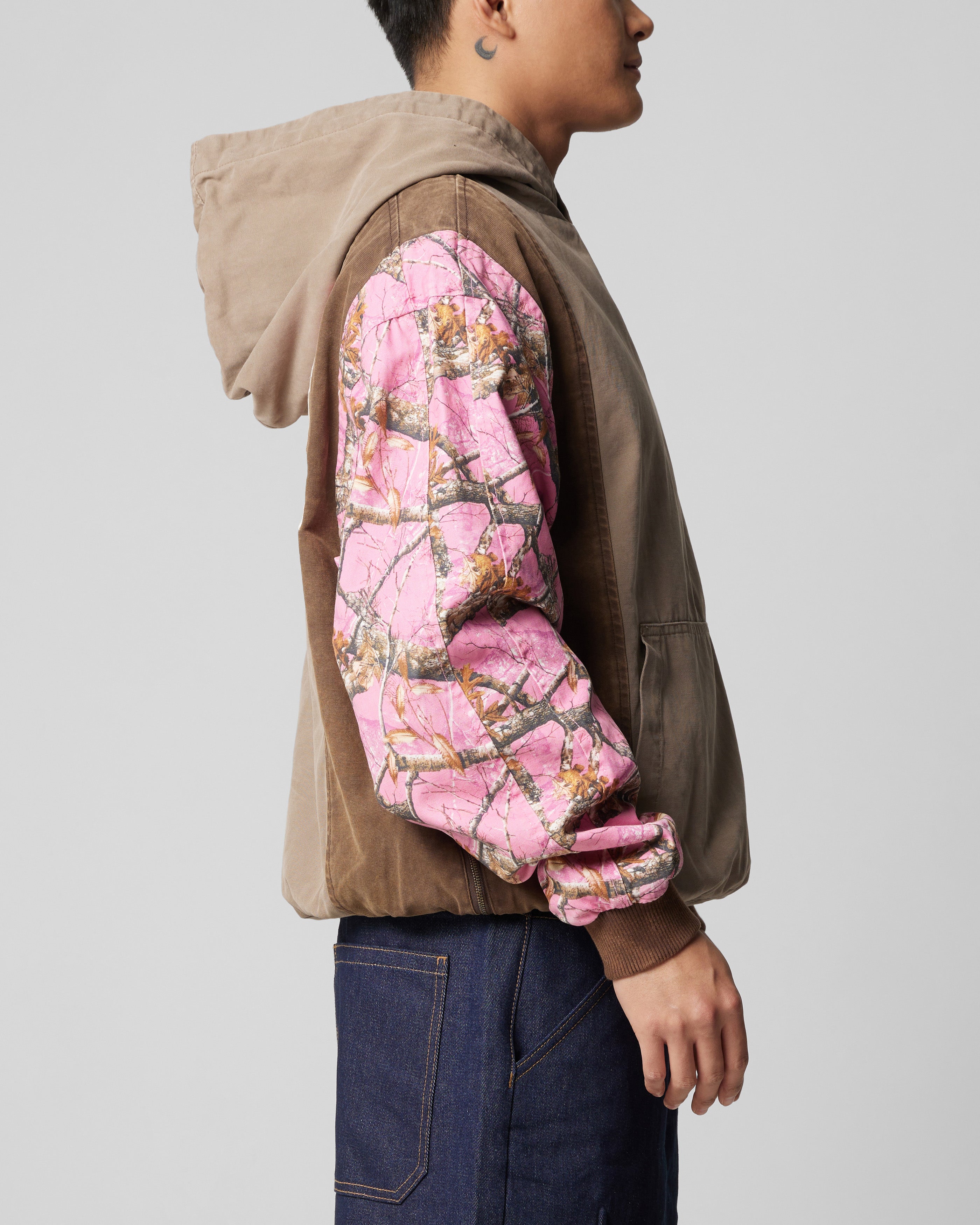 Loiter Splinter Hoodie Pink Camo