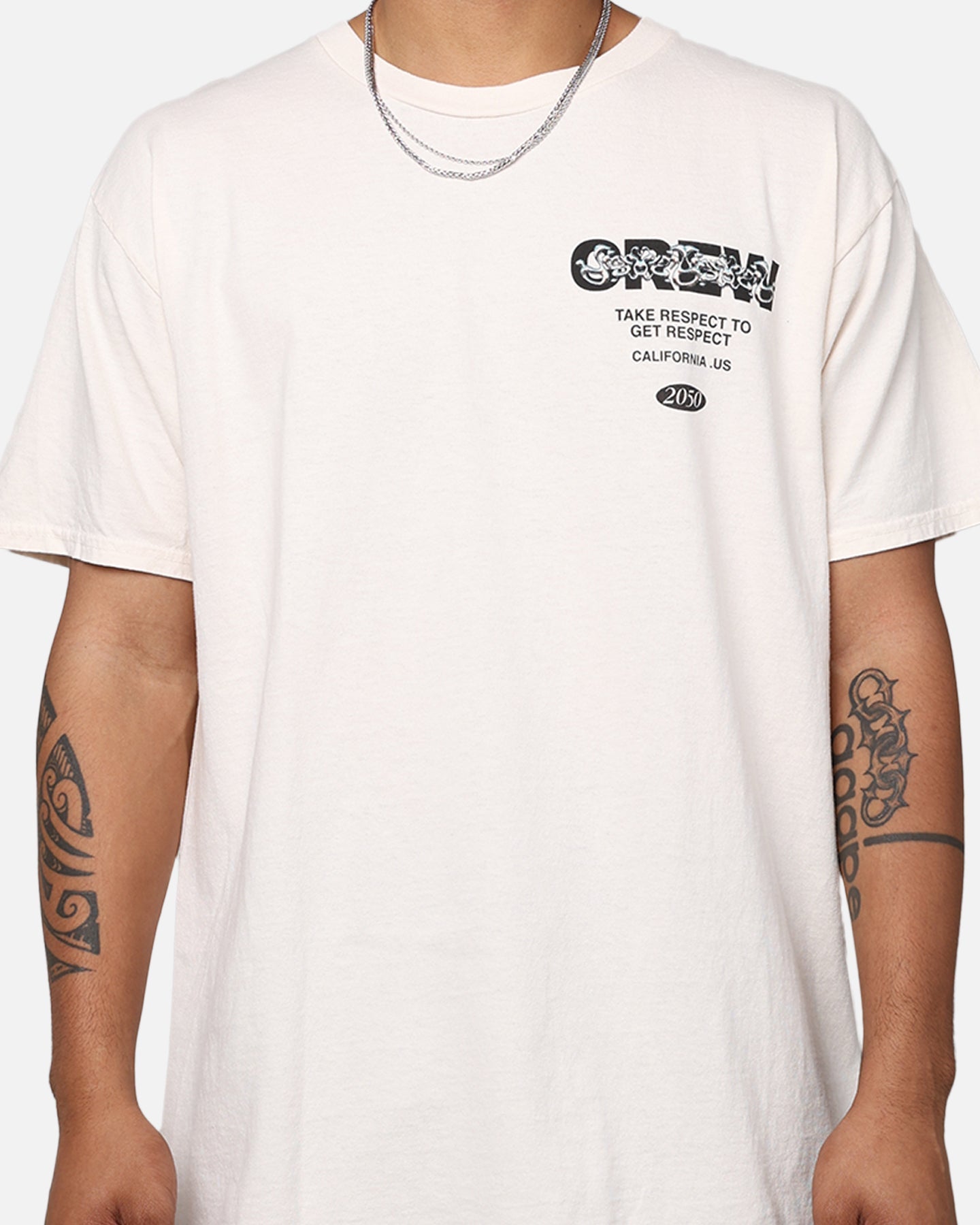 Goat Crew The Crew Vintage T-Shirt Off White