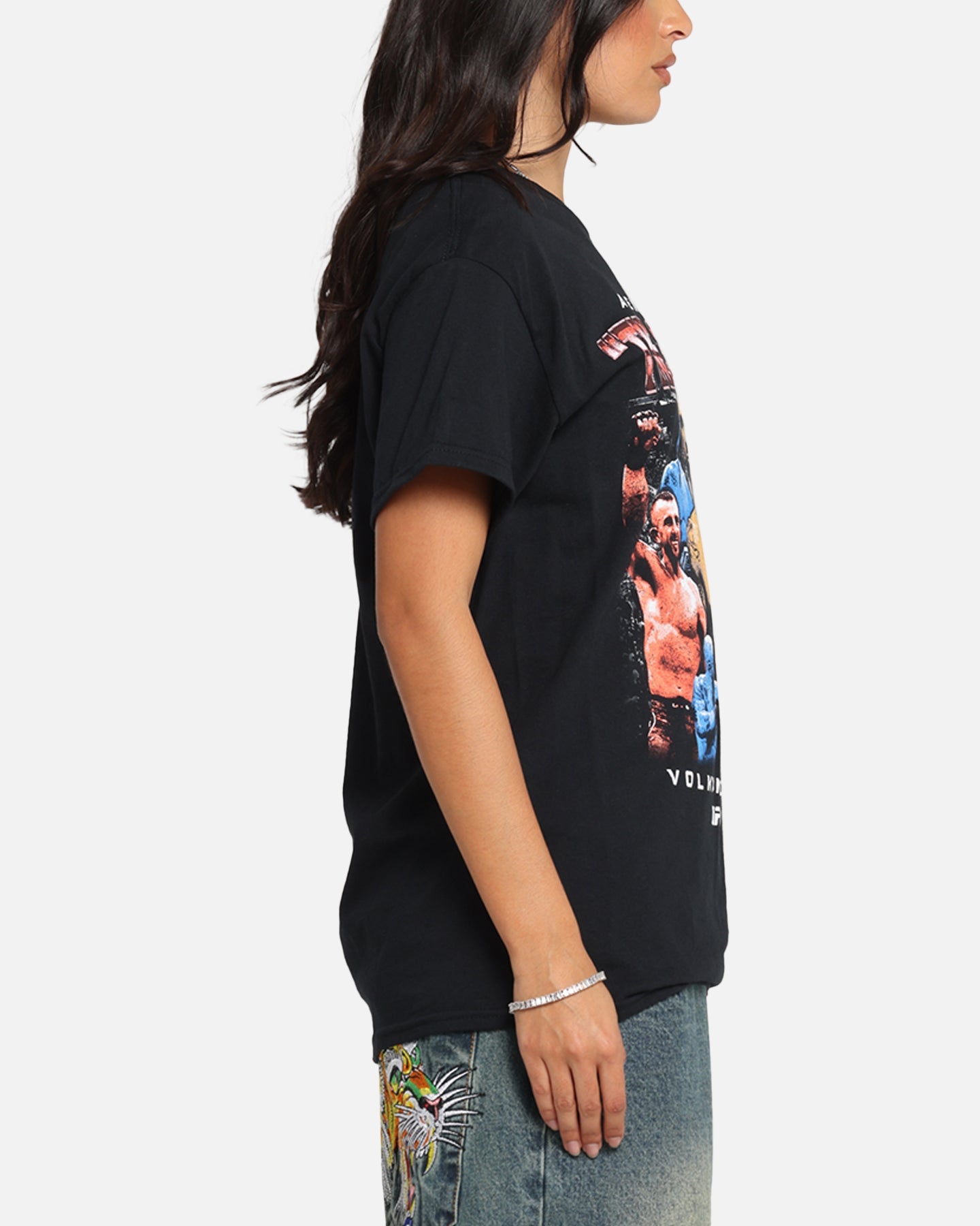 UFC By Goat Crew Alexander The Great T-Shirt Black