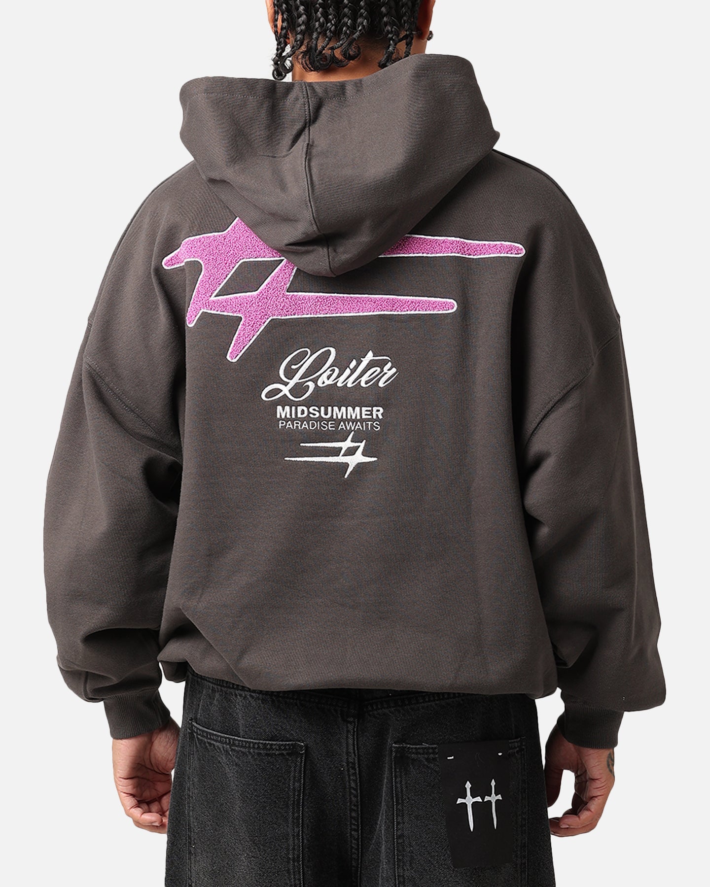 Loiter Alter Hoodie Charcoal