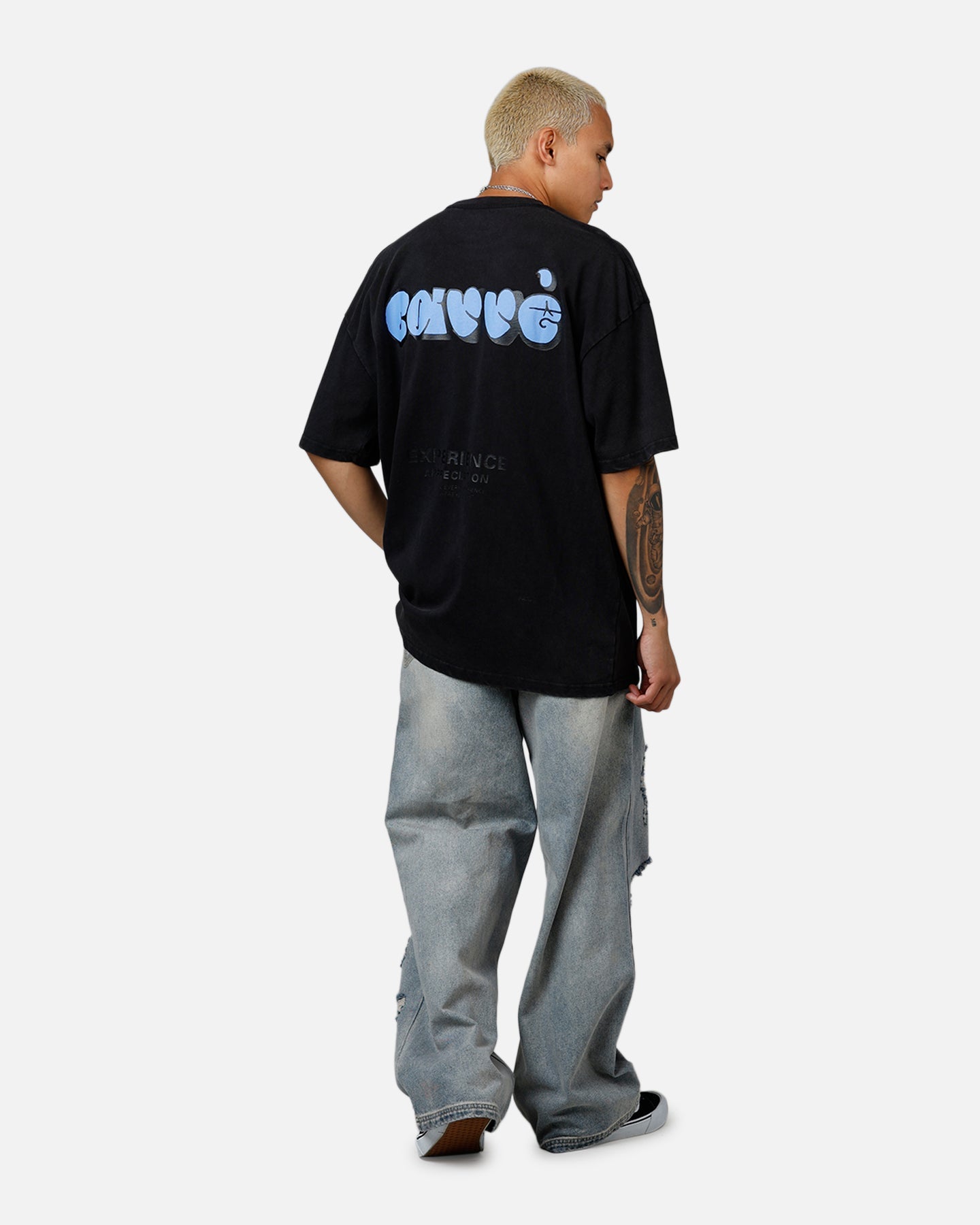 Carre Experience Oversized T-Shirt Black Wash