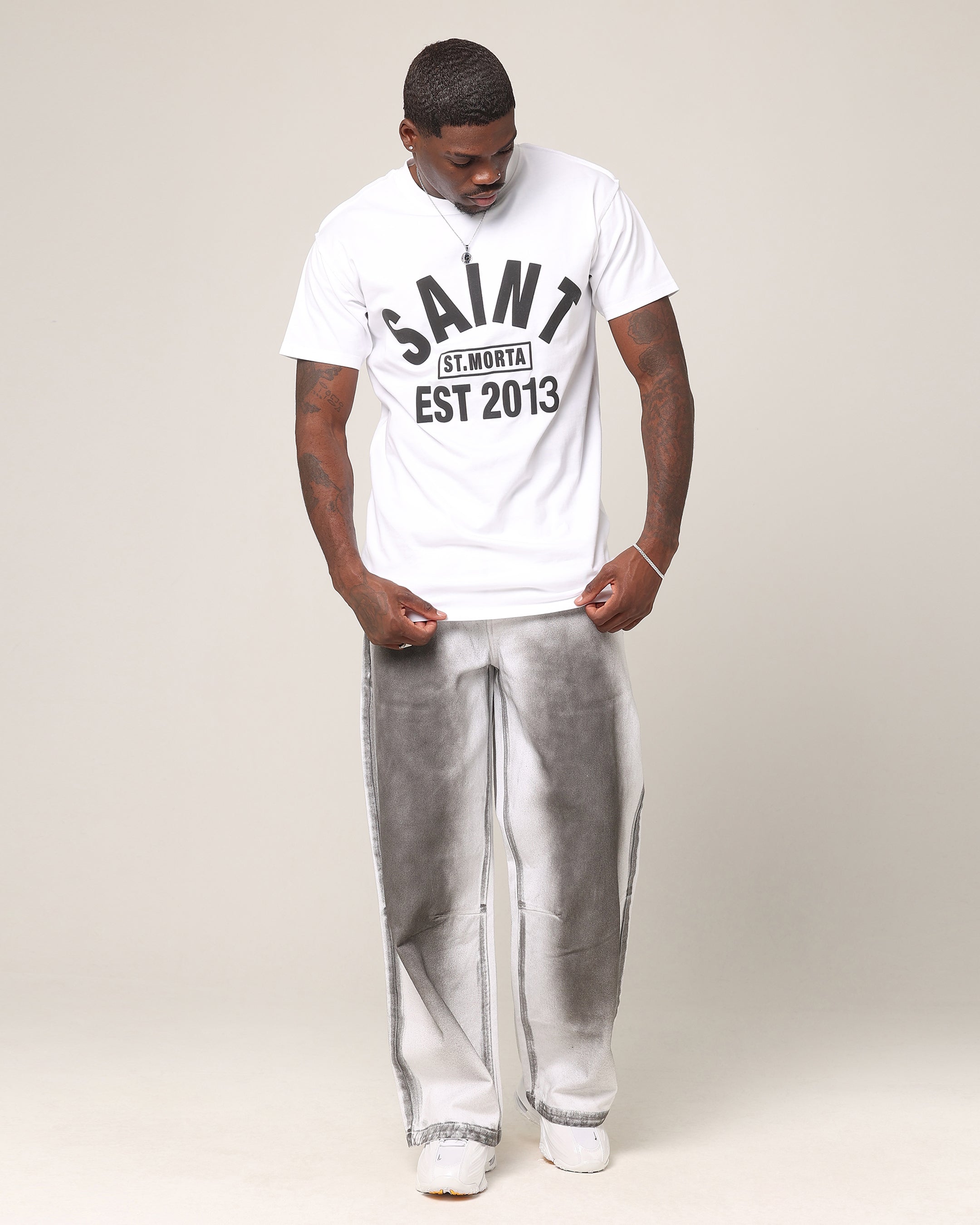 Saint Morta St Morta Lafayette T-Shirt White