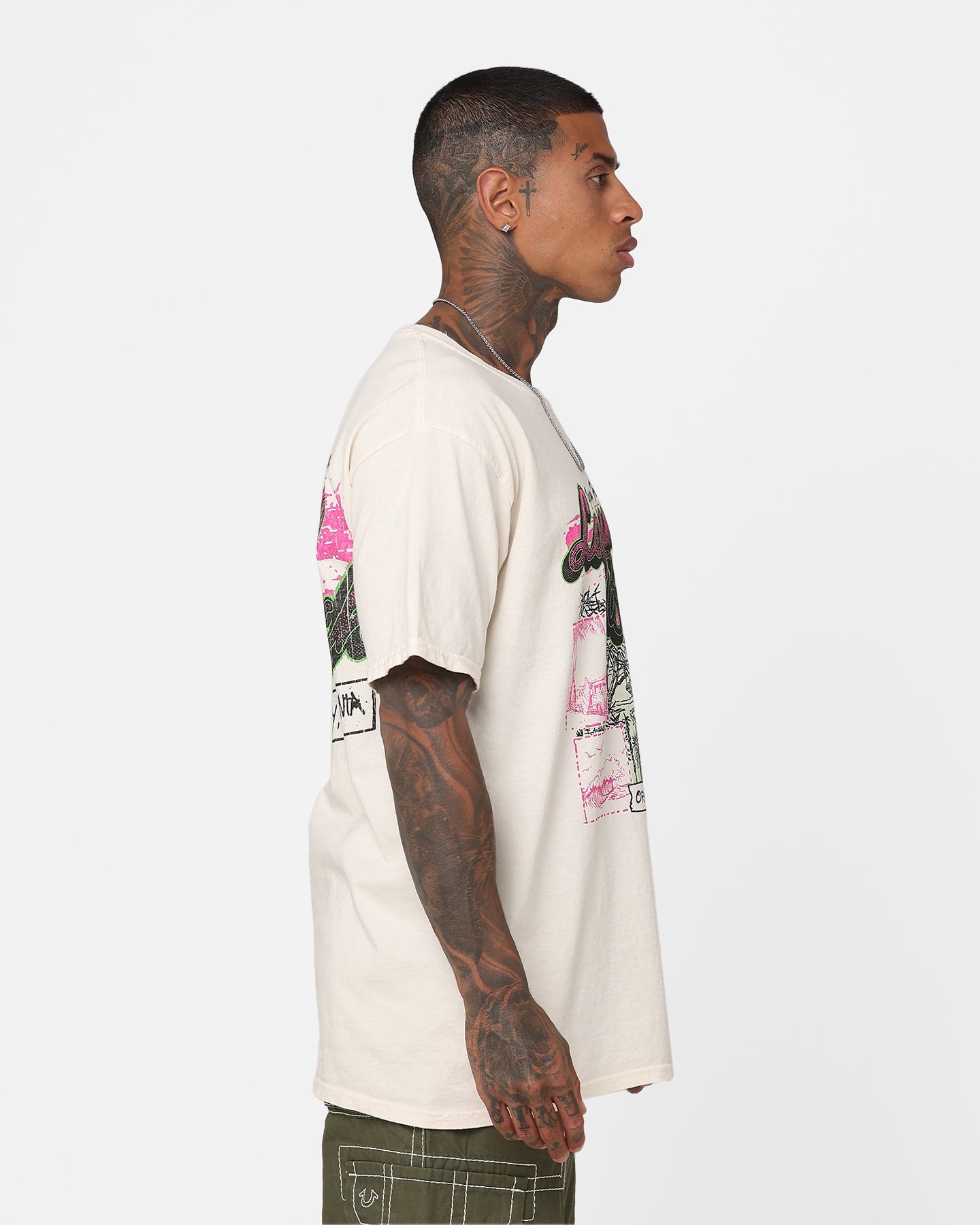 Goat Crew Laguna Beach T-Shirt Off White